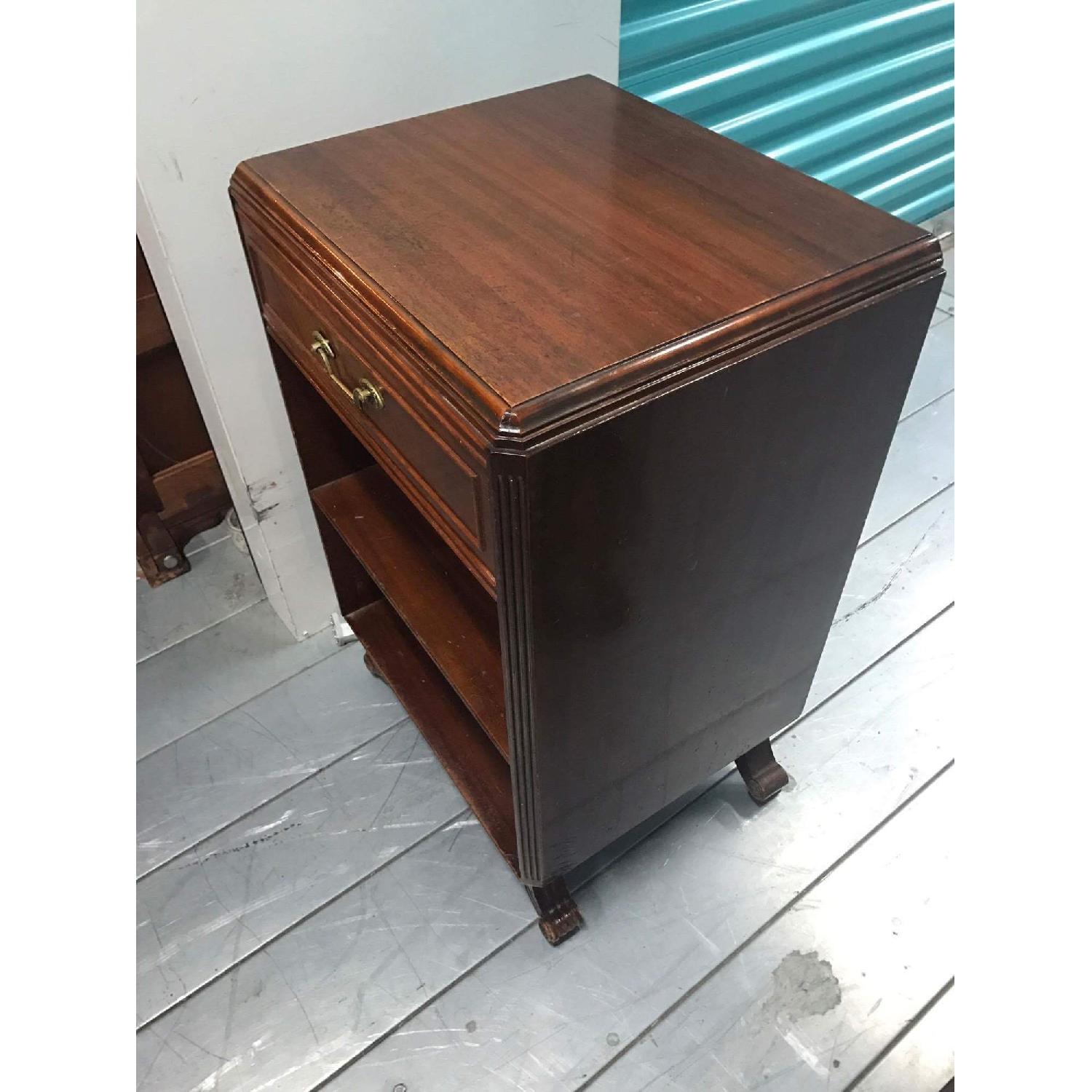 Rway Furniture Antique 1930s Mahogany Nightstands - image-19
