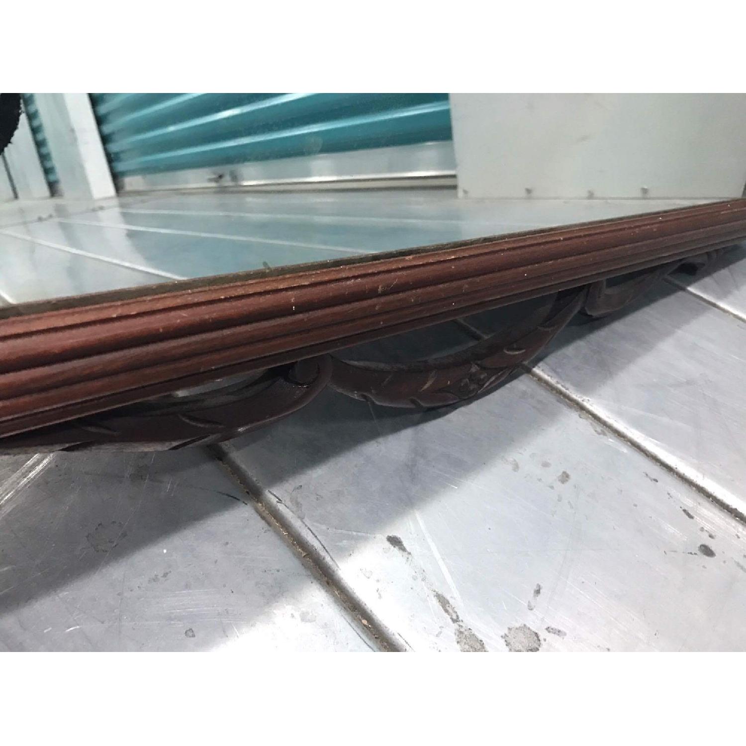 Rway Furniture Antique 1930s Mahogany Vanity Dresser w/ Hanging Mirror - image-35