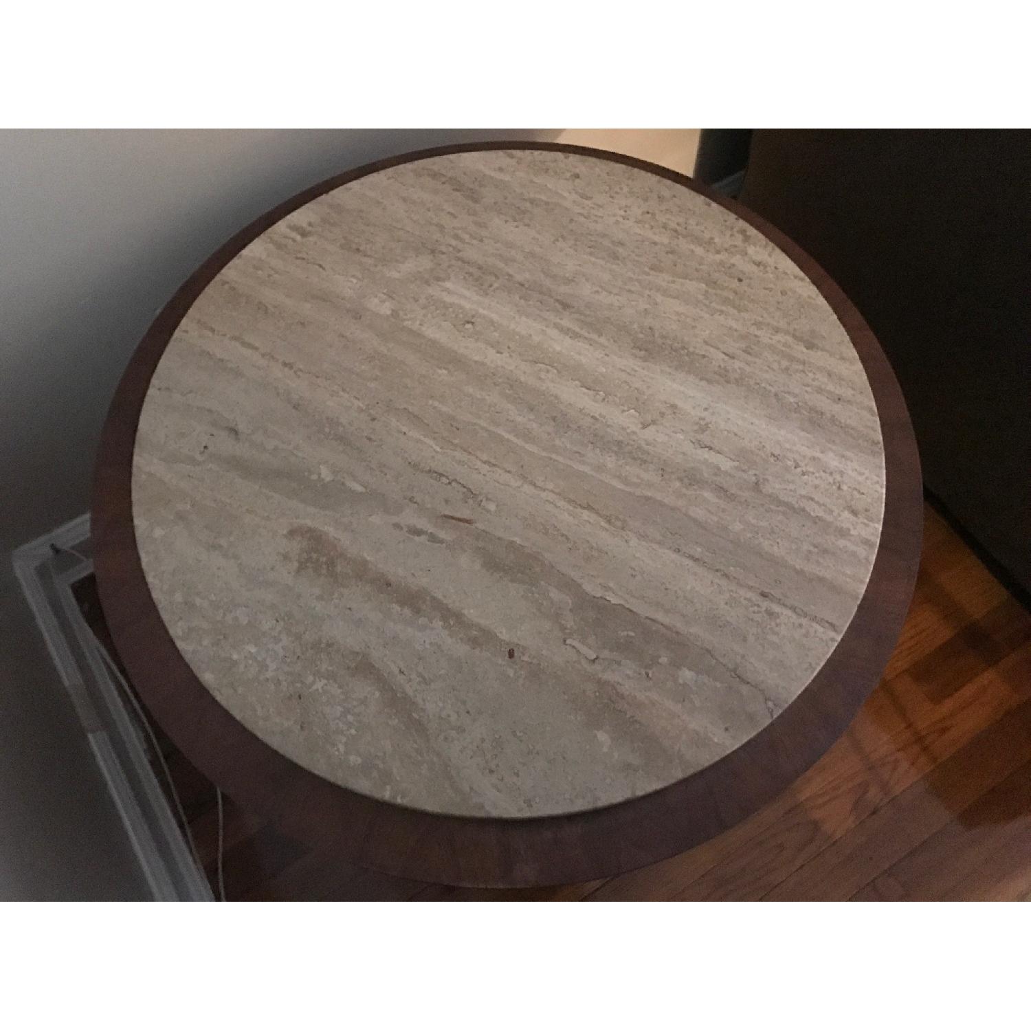 hexagonal-side-table-w-round-top-aptdeco