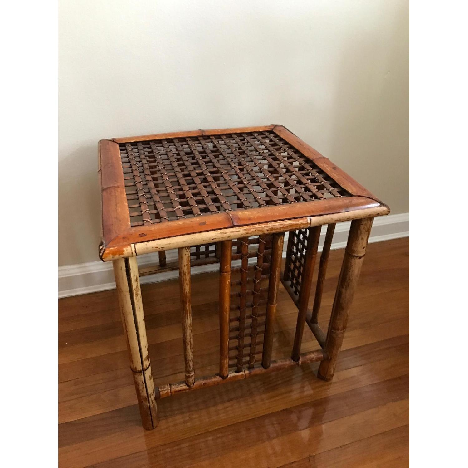 Bamboo Side Table - image-1