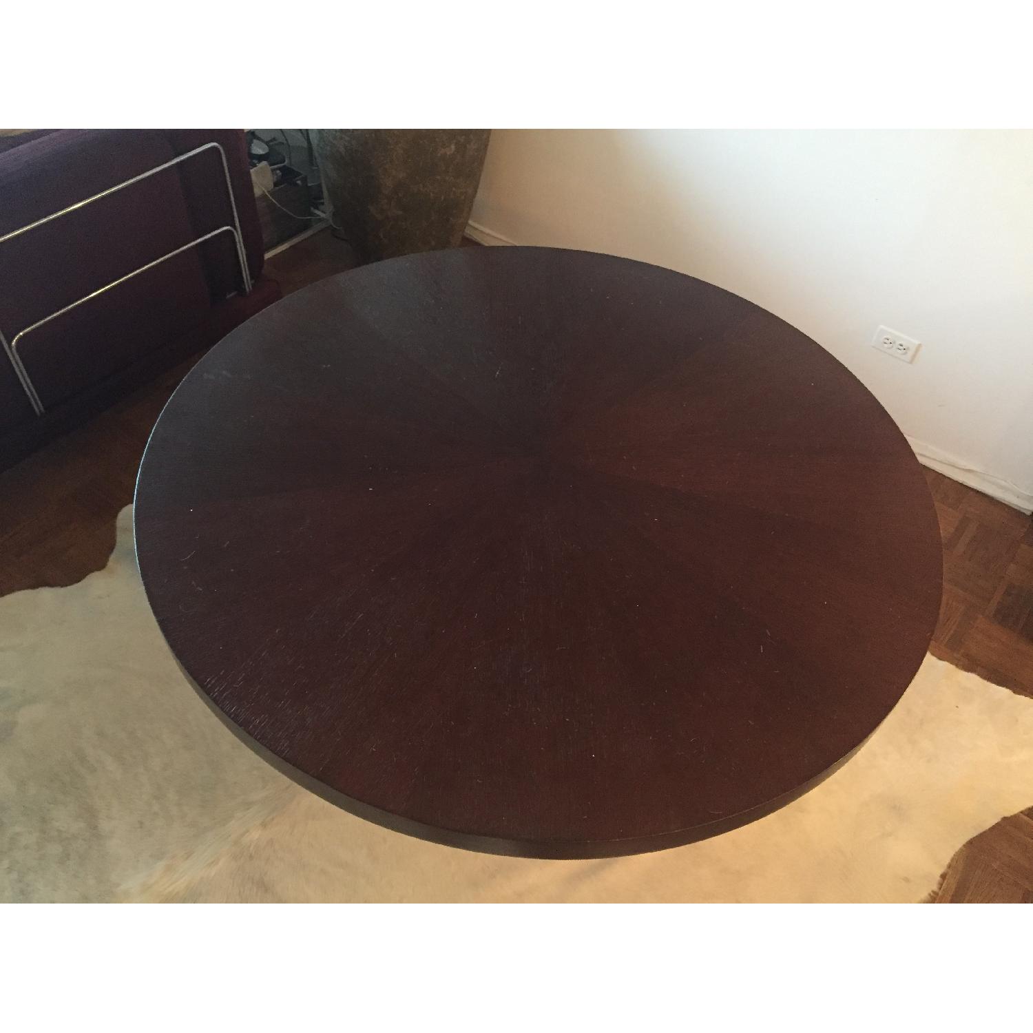 Crate & Barrel Orion Walnut Dining Table AptDeco