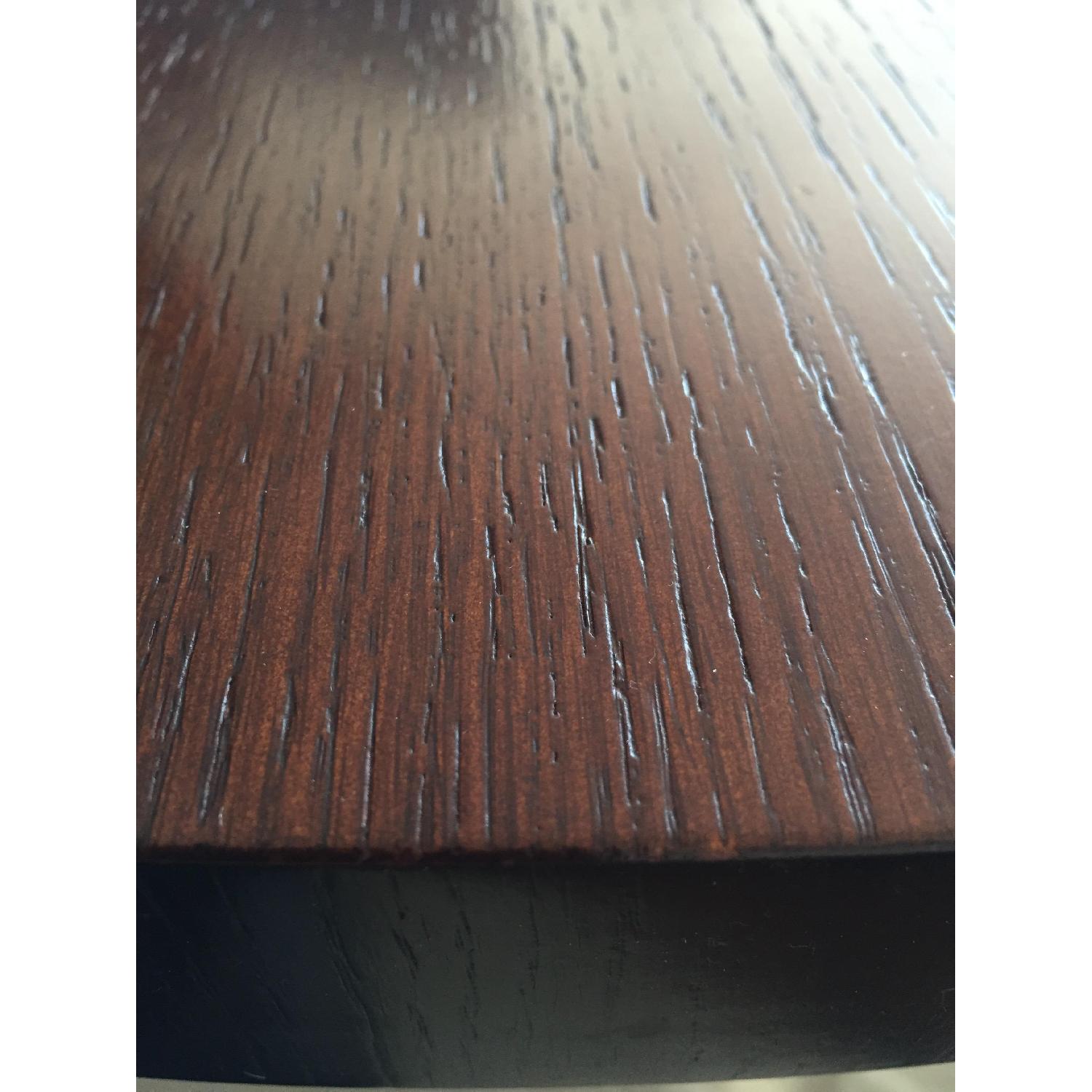 Crate & Barrel Orion Walnut Dining Table AptDeco