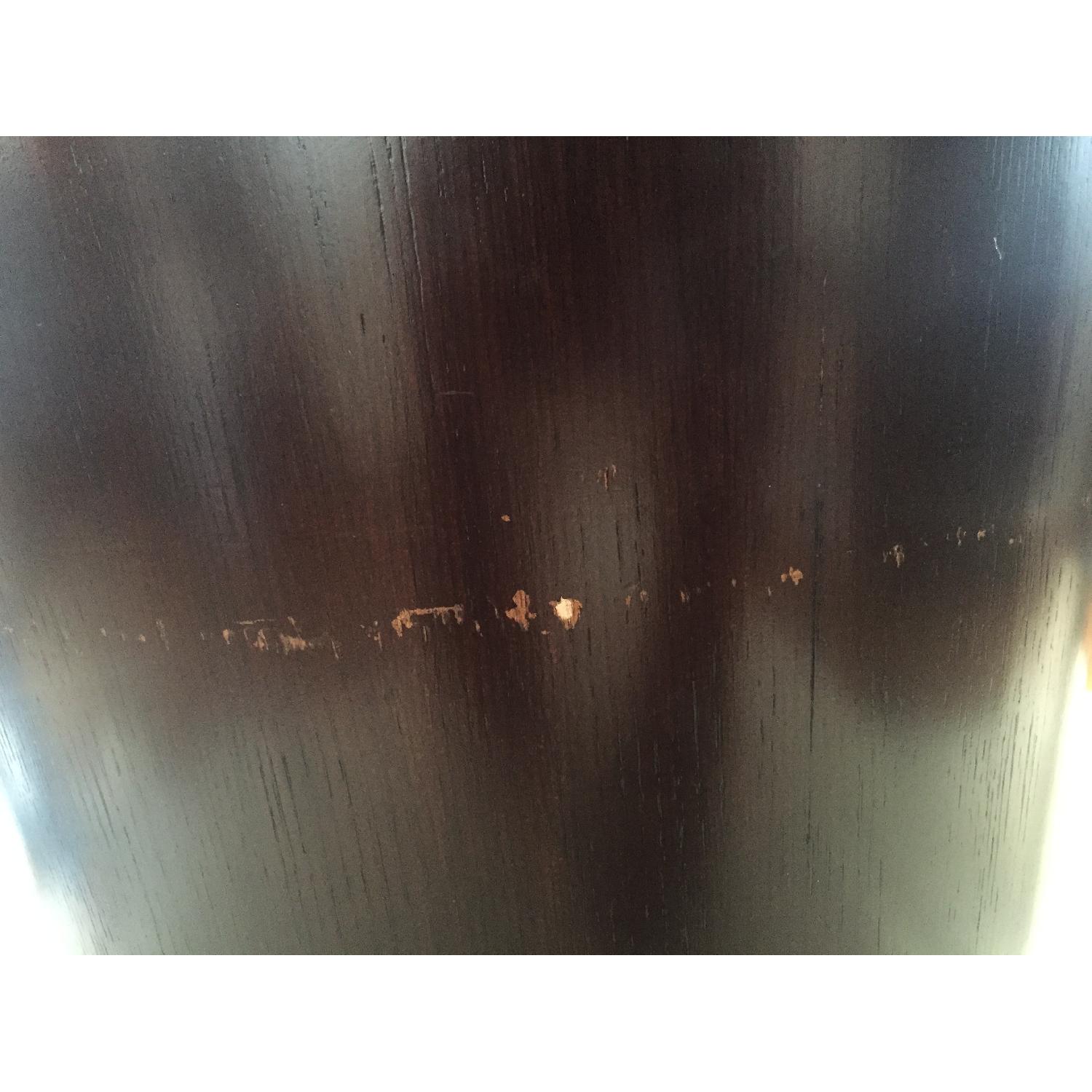 Crate & Barrel Orion Walnut Dining Table AptDeco