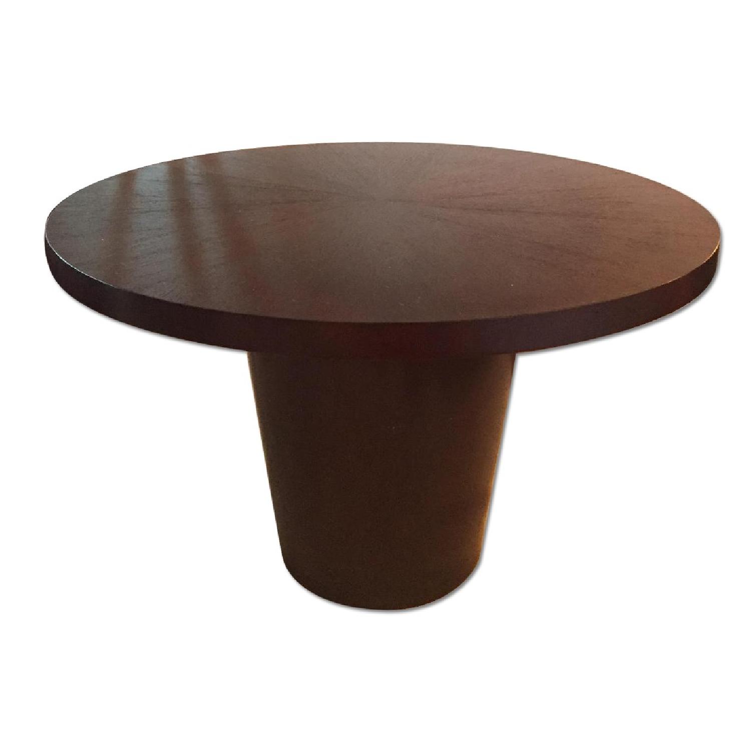 Crate & Barrel Orion Walnut Dining Table AptDeco