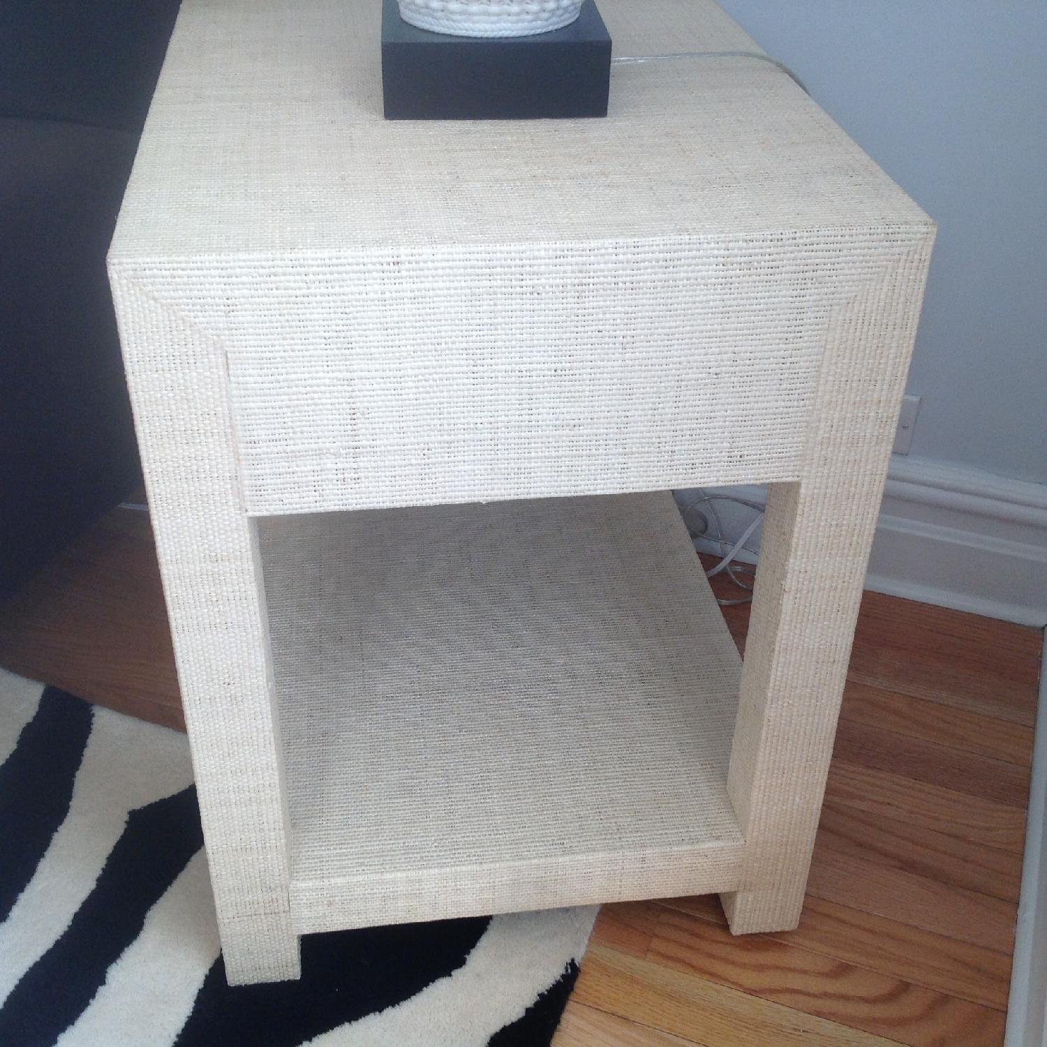 Serena & Lily Blake Raffia 1-Drawer Nightstands in Natural - image-2