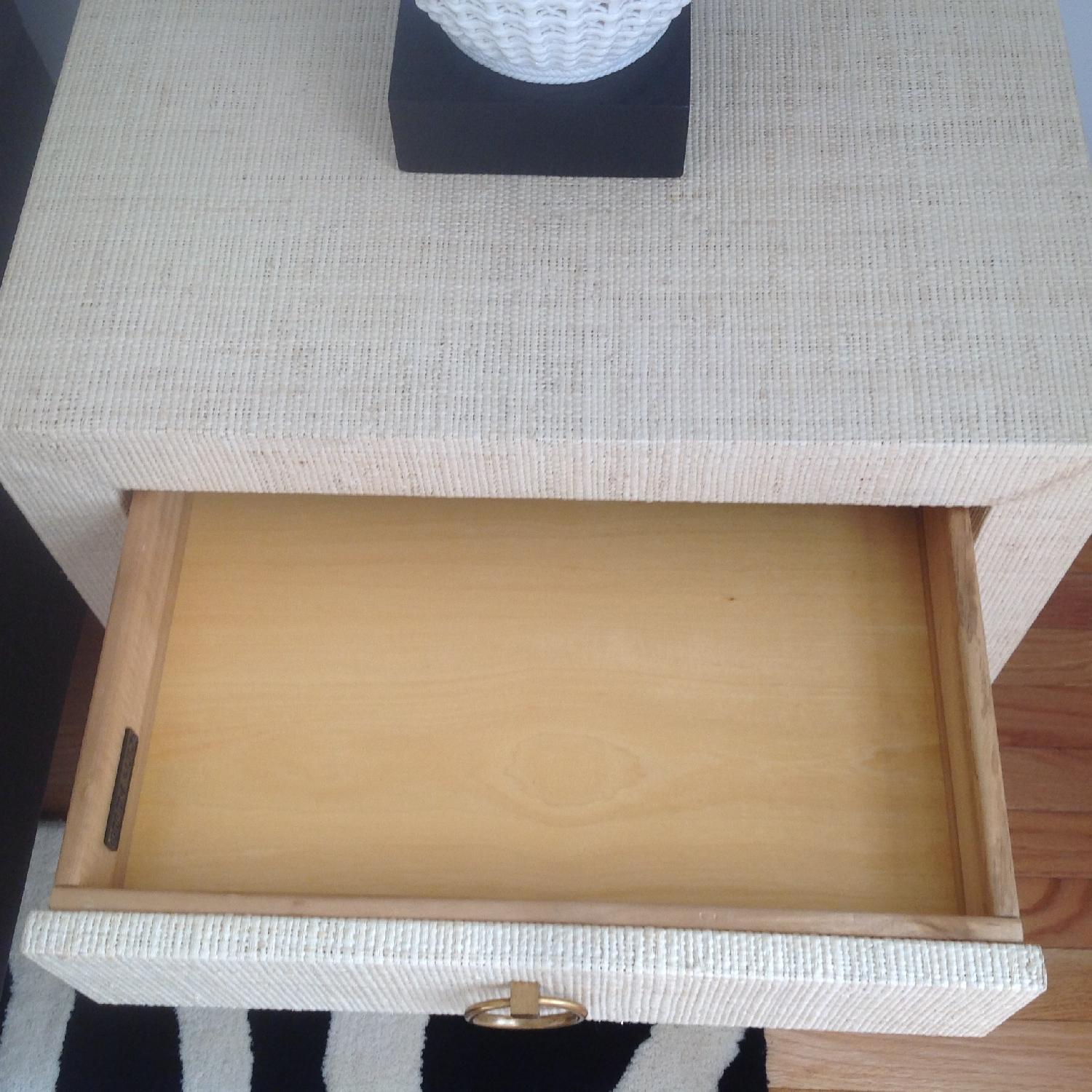 Serena & Lily Blake Raffia 1-Drawer Nightstands in Natural - image-6