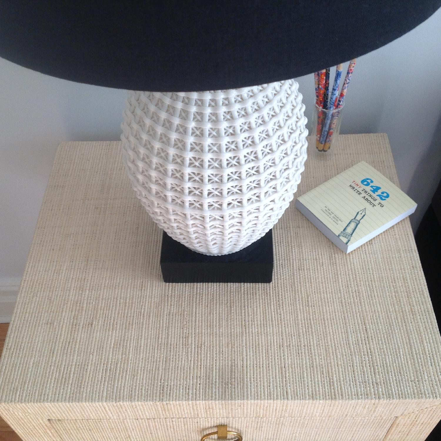Serena & Lily Blake Raffia 1-Drawer Nightstands in Natural - image-10