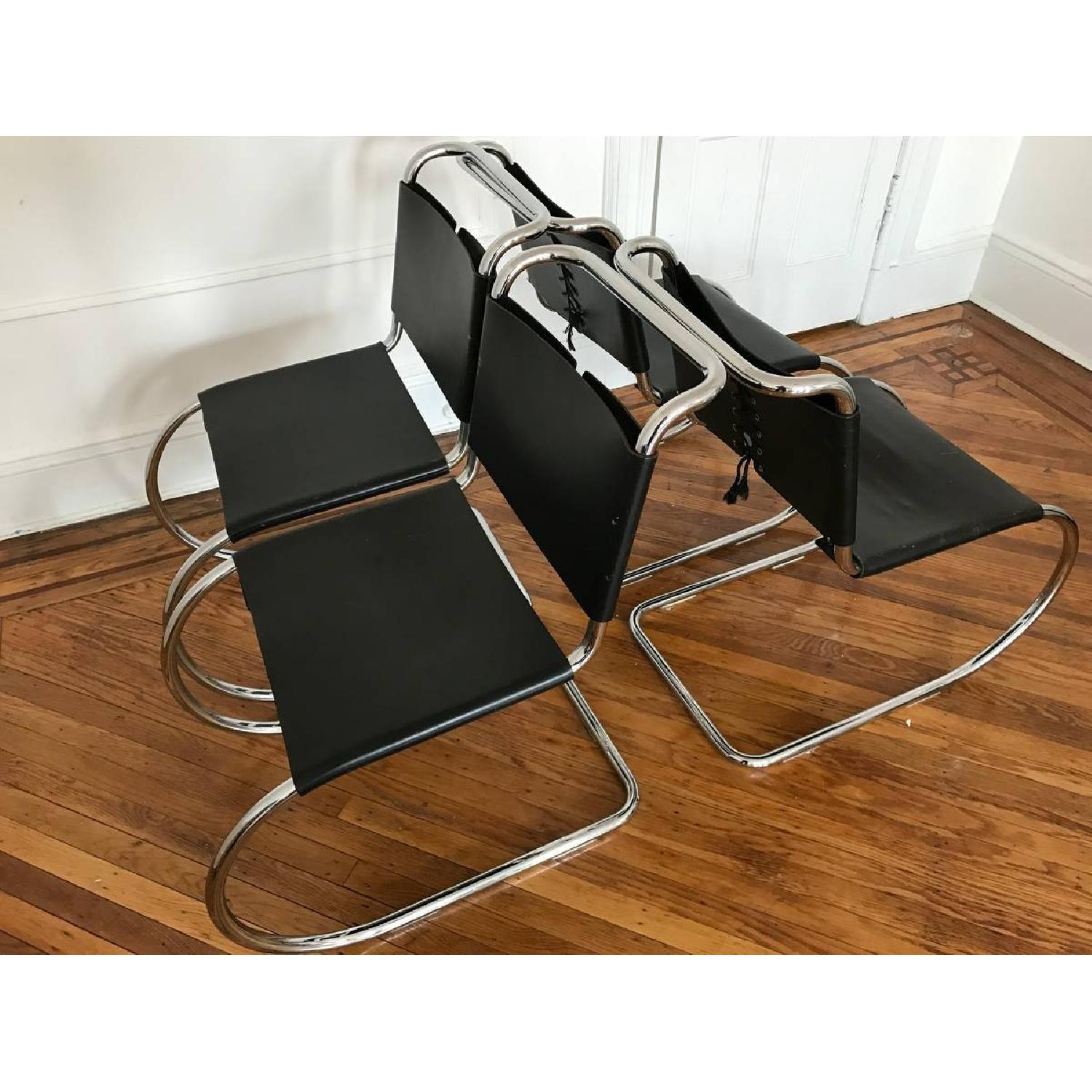 Knoll Mies van der Rohe Dining Chairs - image-1