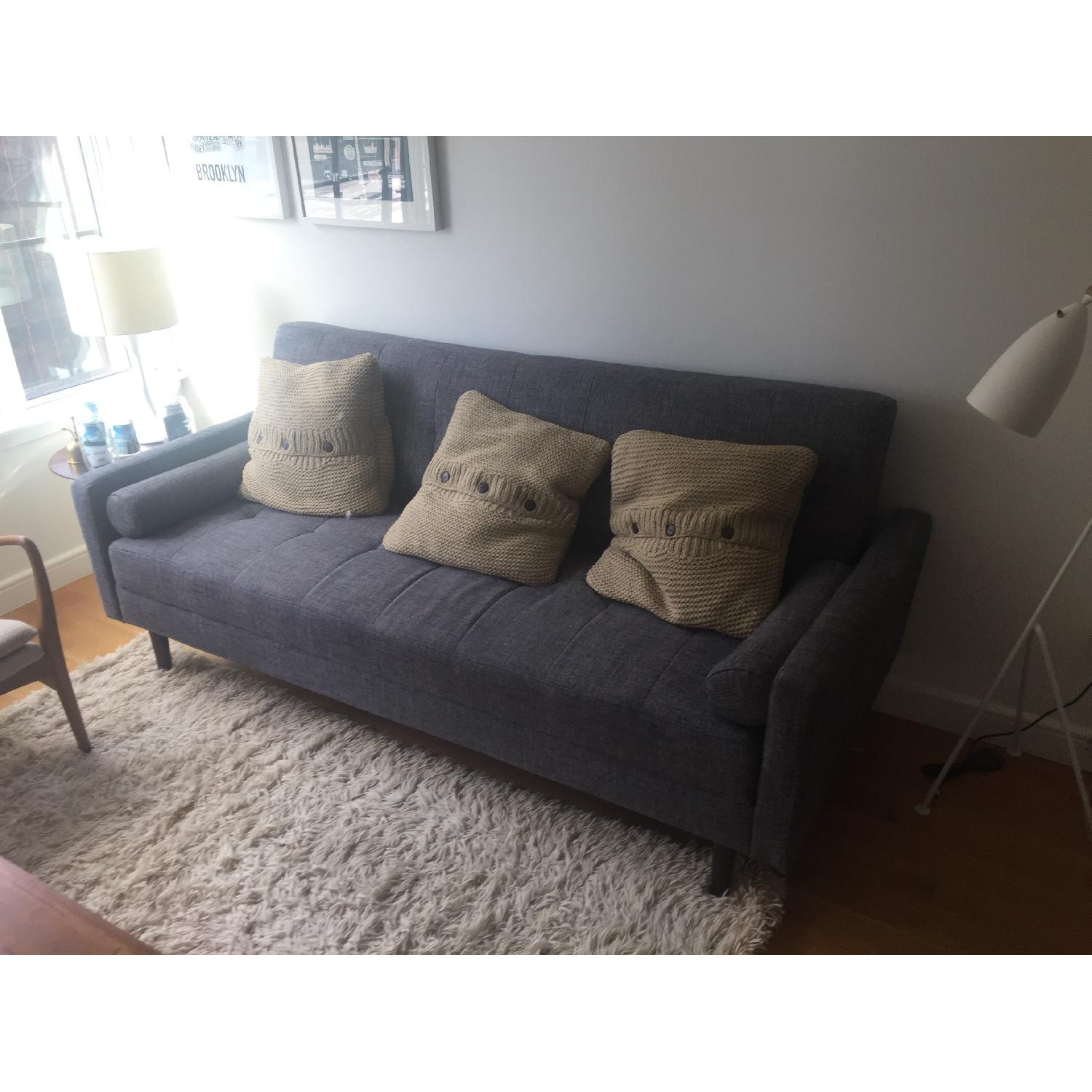 Urban Outfitters Mid-Century Sofa-Bed - image-1