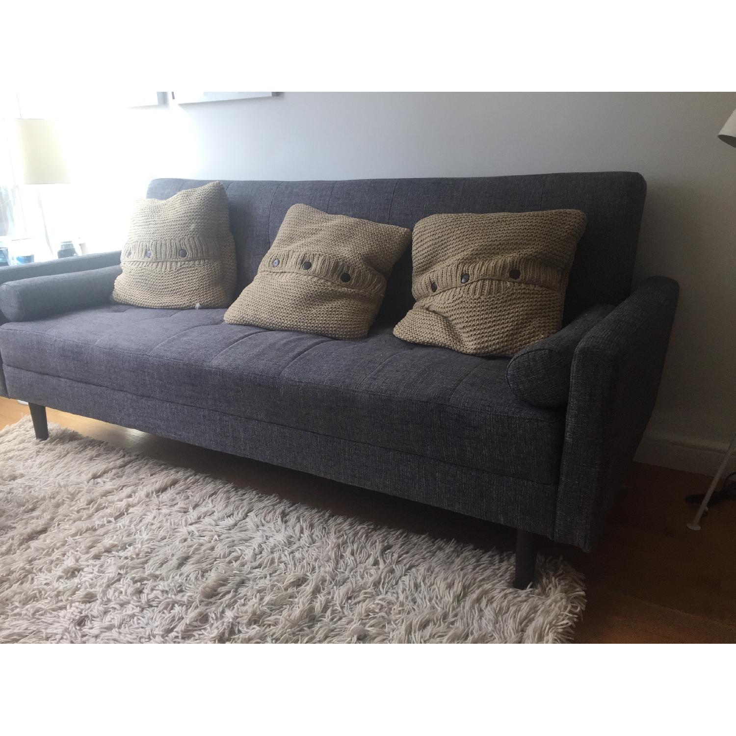 Urban Outfitters Mid-Century Sofa-Bed - image-3