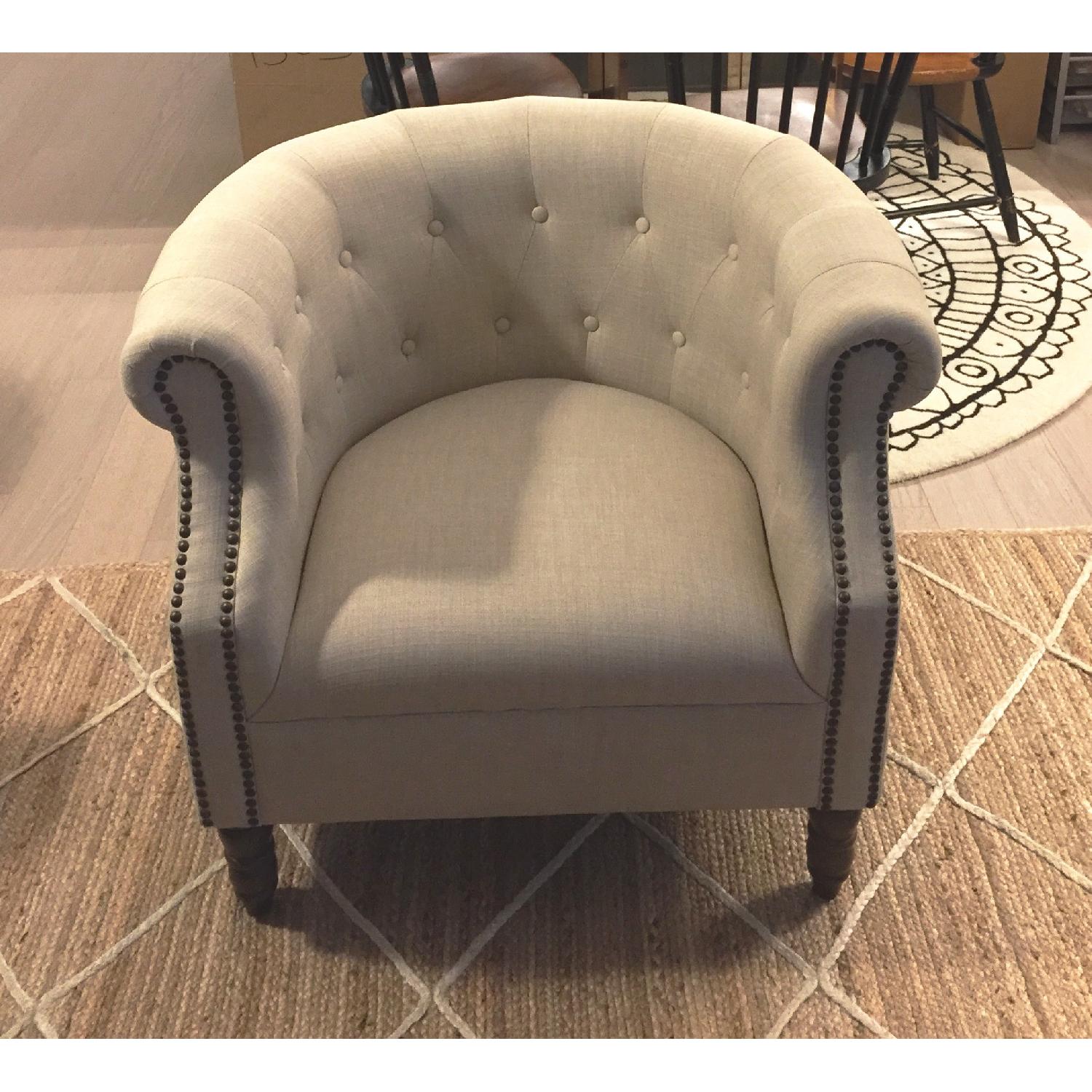 Jofran Linen Club Chairs - image-4