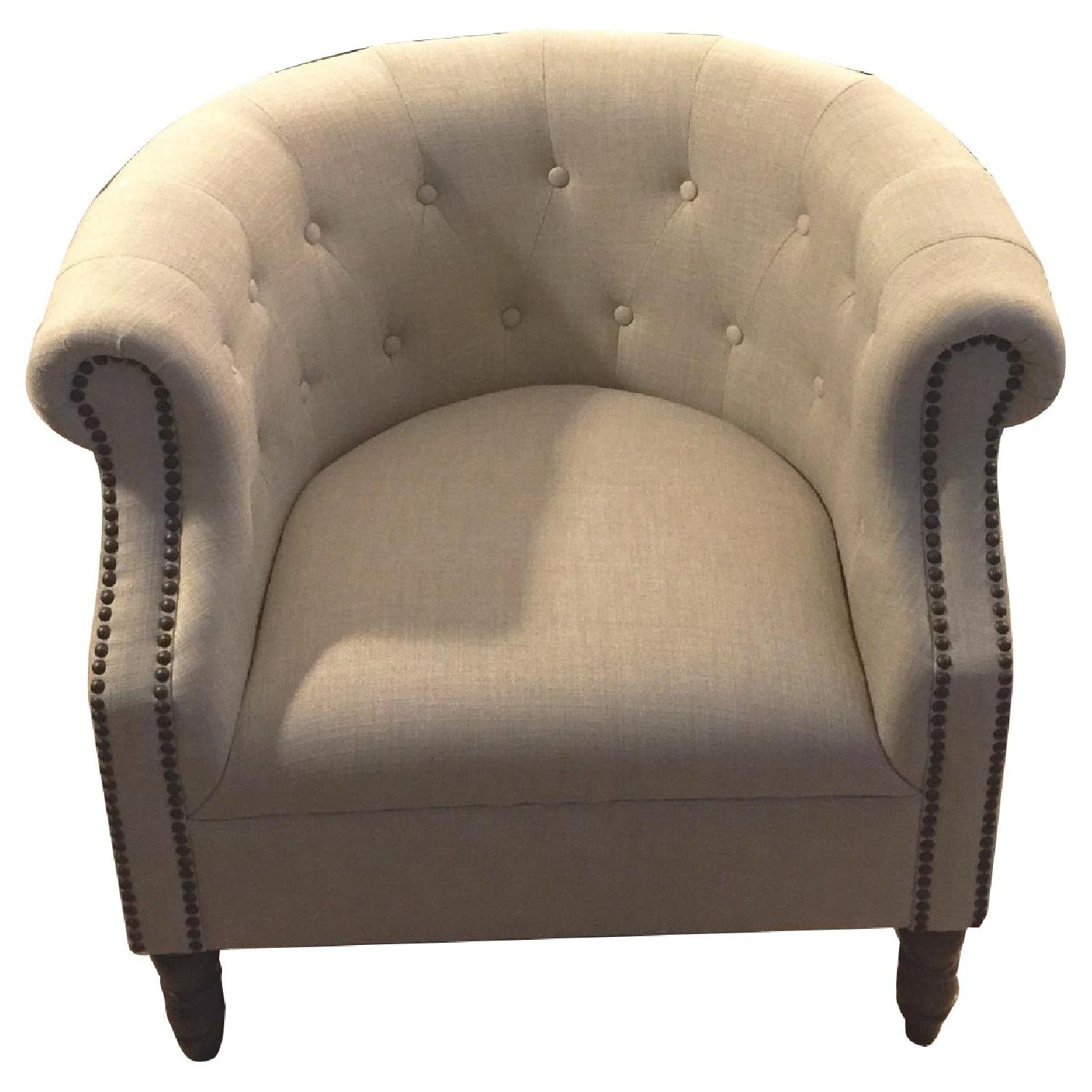Jofran Linen Club Chairs - image-6