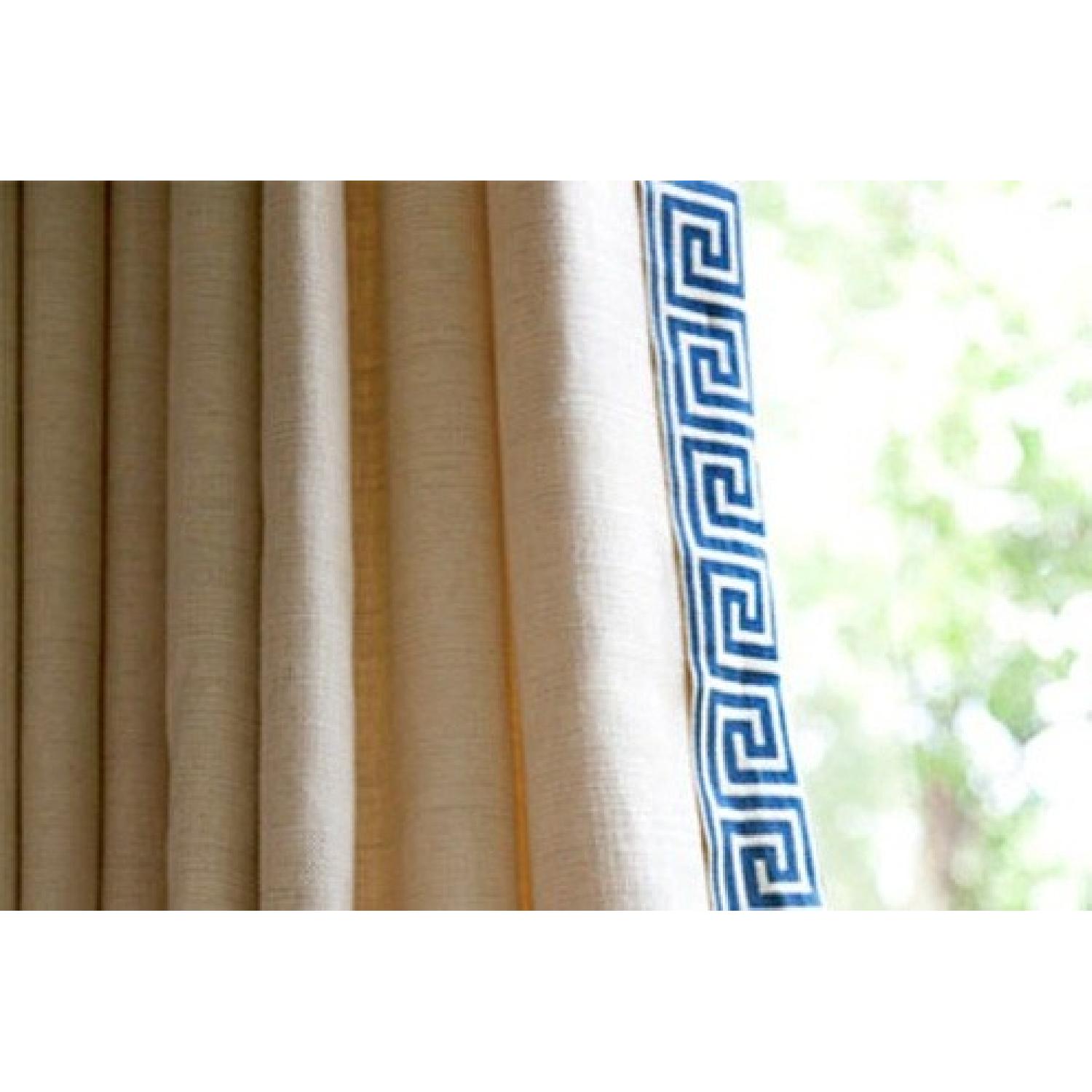 Greek Key Curtains - image-4