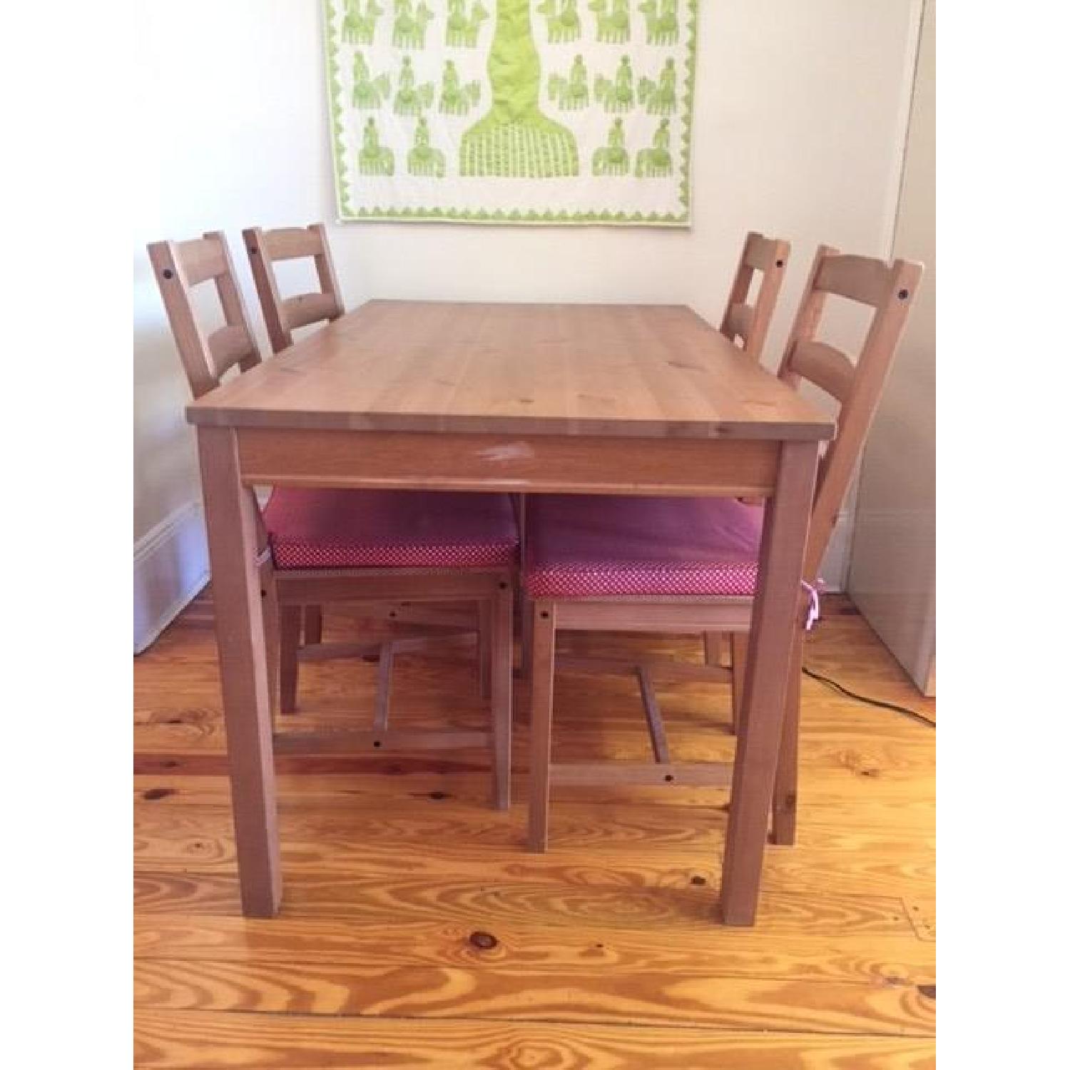 Ikea Table w/ 4 Chairs - image-1
