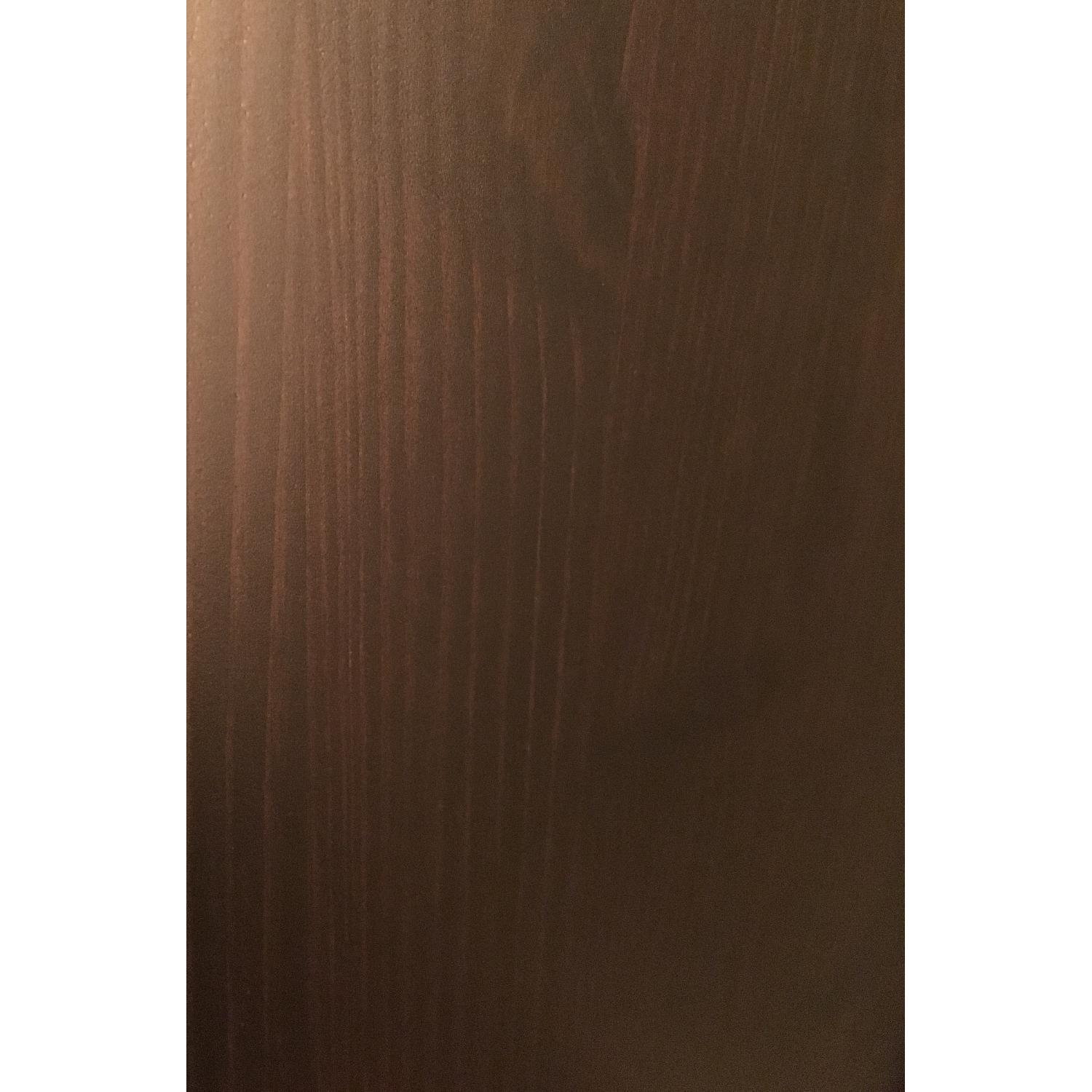 Ikea Brown/Black Tall Wood : 5 Drawer Dresser - image-4