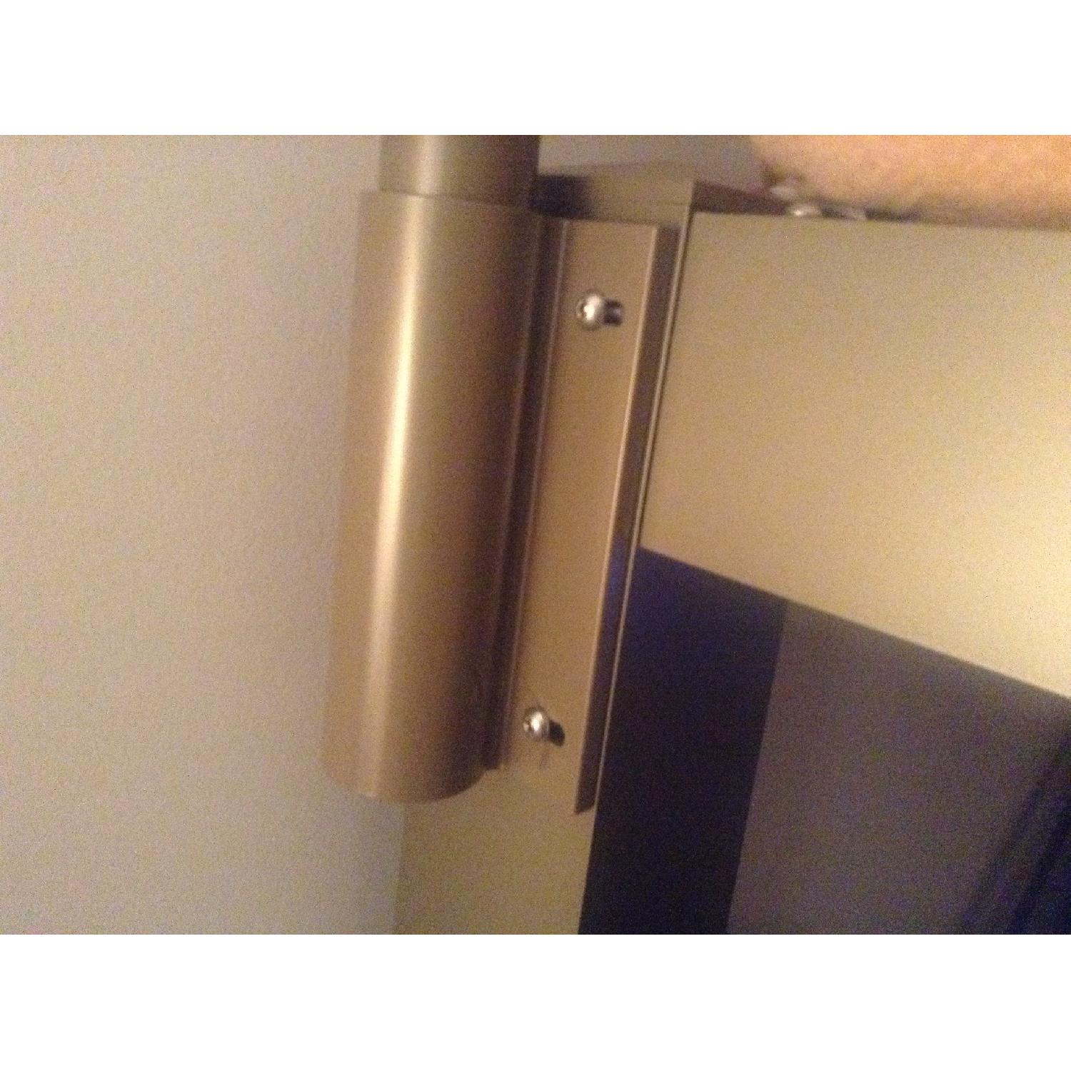 Francis Lofts & Bunks Aluminum Double Loft Bed Frame AptDeco