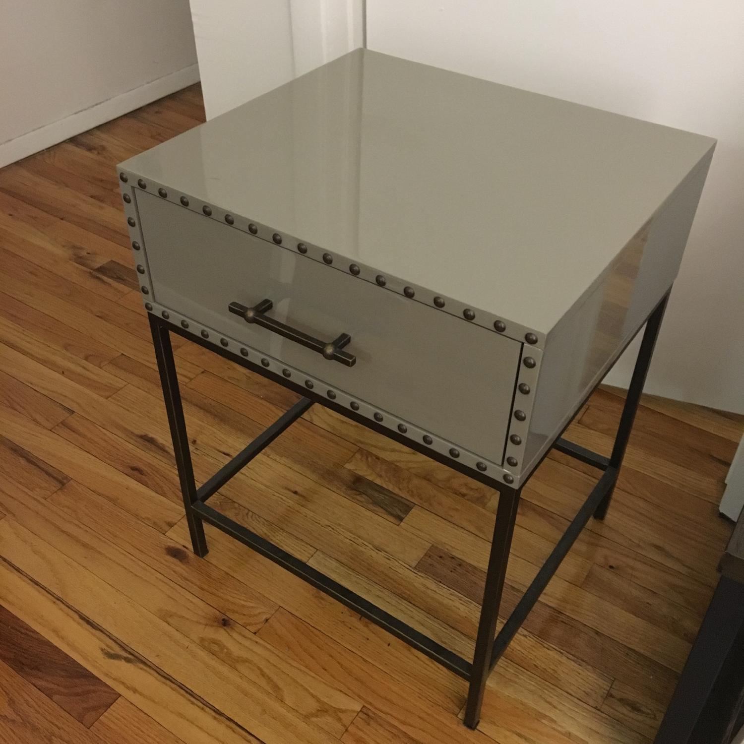 West Elm Nailhead Nightstand - image-2