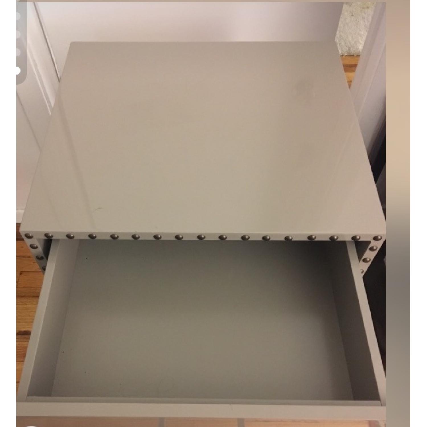 West Elm Nailhead Nightstand - image-3