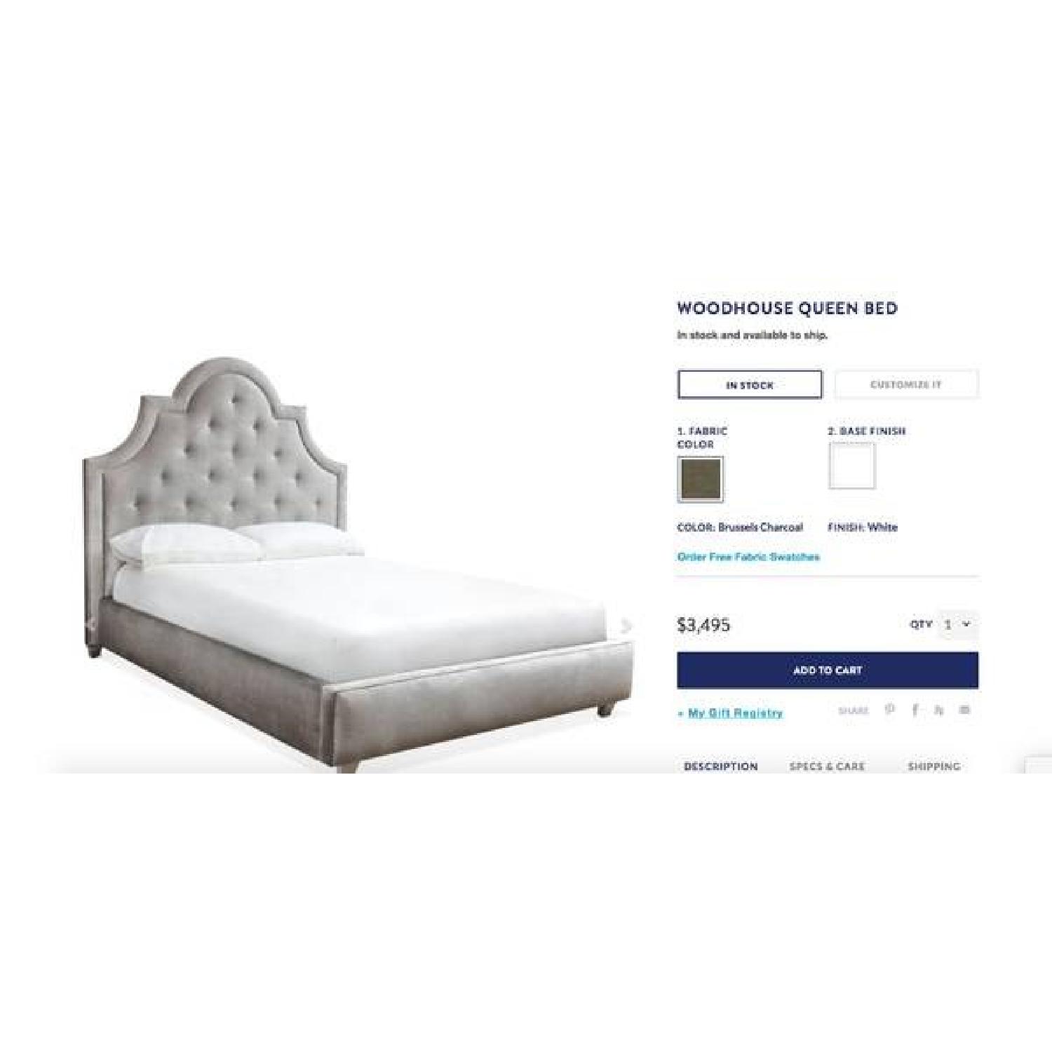 Jonathan Adler Queen Bed Frame - image-3