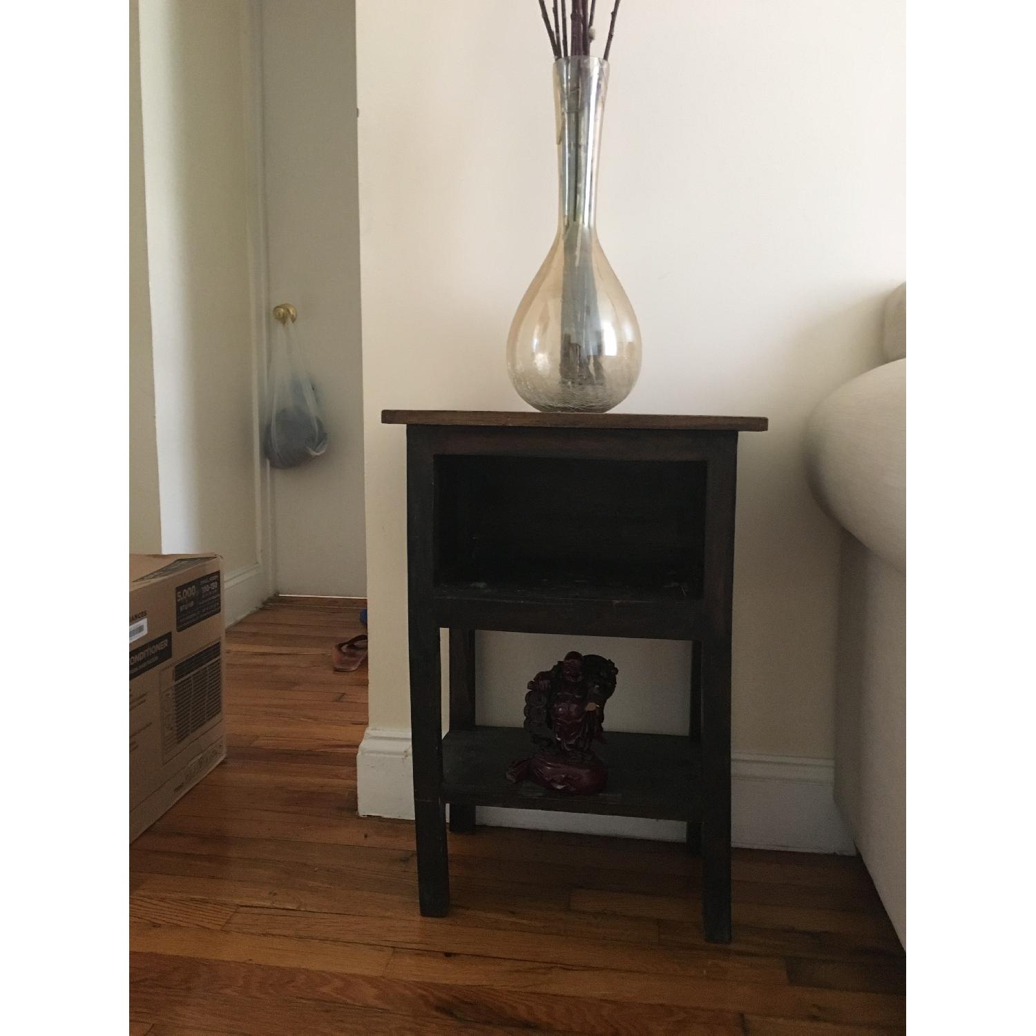 Wood Side Table - image-1