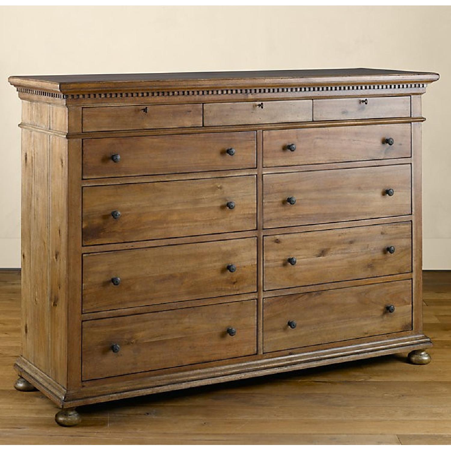 Restoration Hardware St James 11 Drawer Dresser AptDeco
