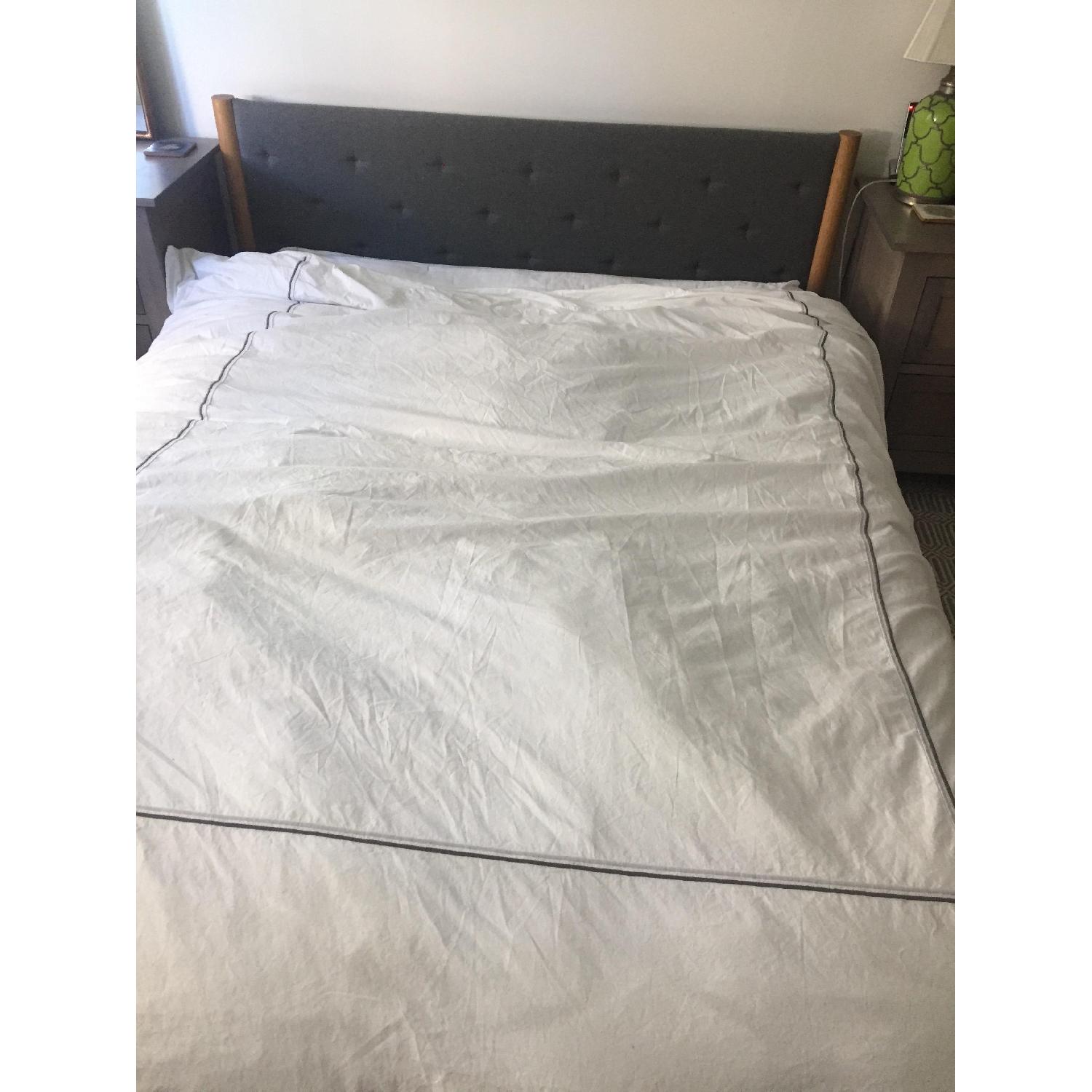 CB2 Peg Leg Queen Platform Bed - image-2