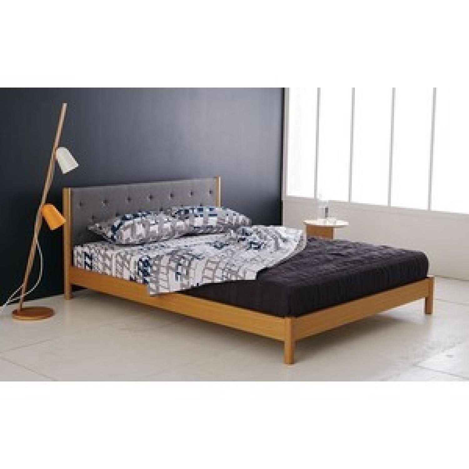CB2 Peg Leg Queen Platform Bed - image-3