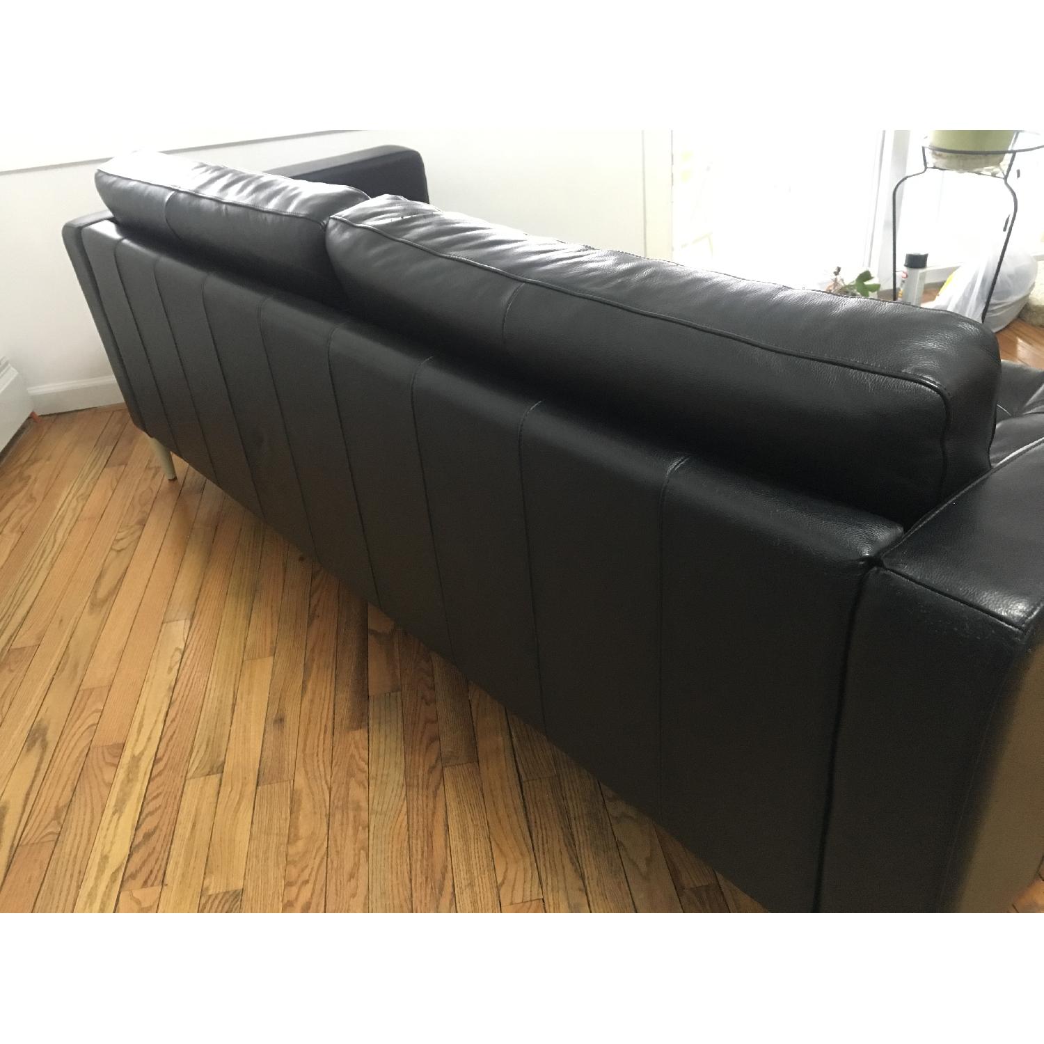Ikea Leather Sofa - image-3