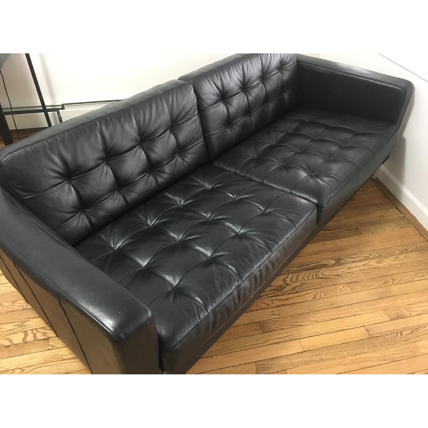 Ikea Leather Sofa - image-4