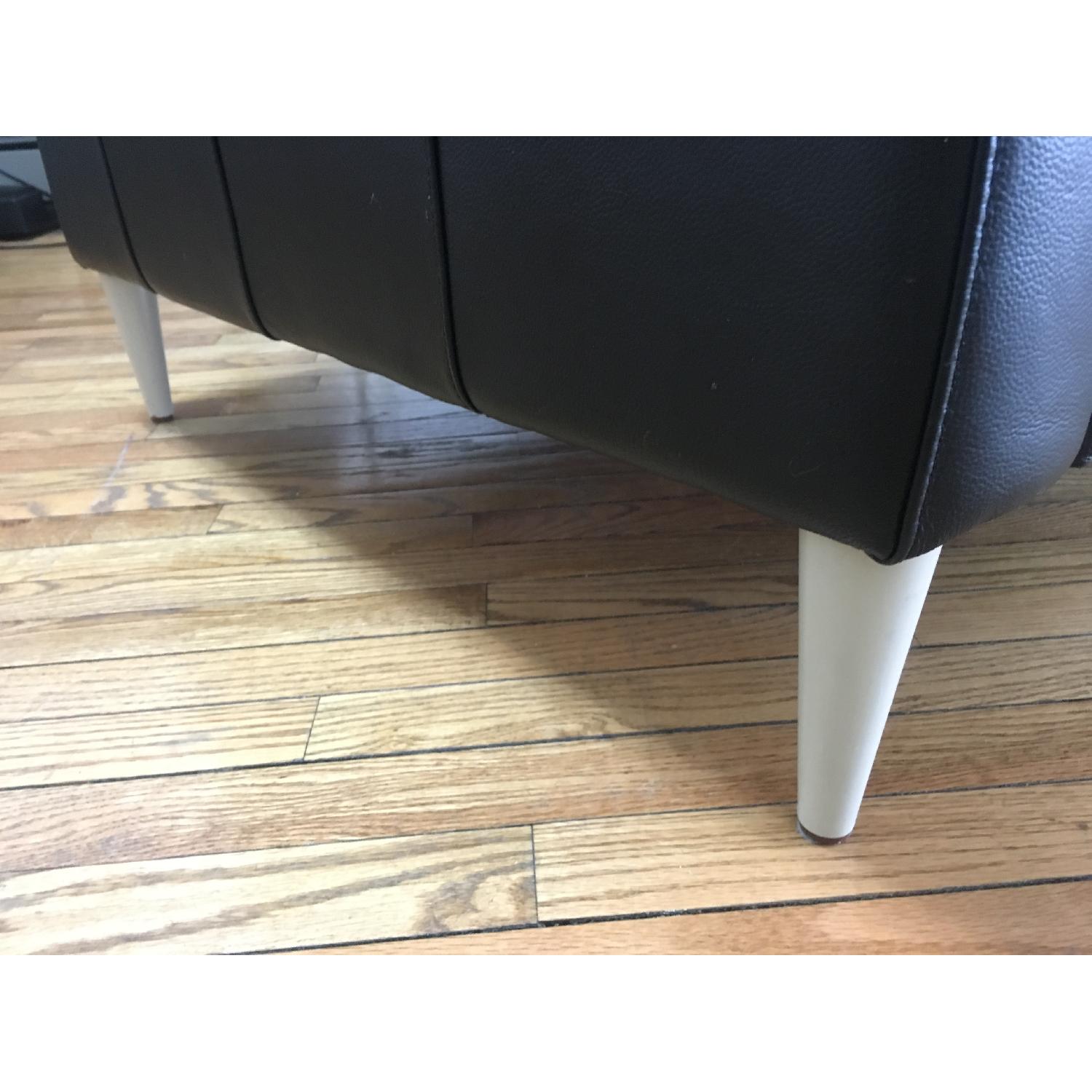 Ikea Leather Sofa - image-8