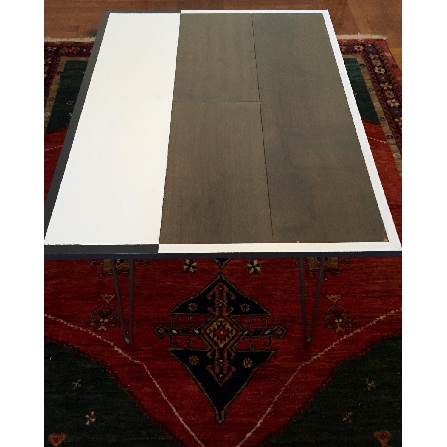 Handmade Mid Century Modern Coffee Table w/ Hairpin Legs - image-3