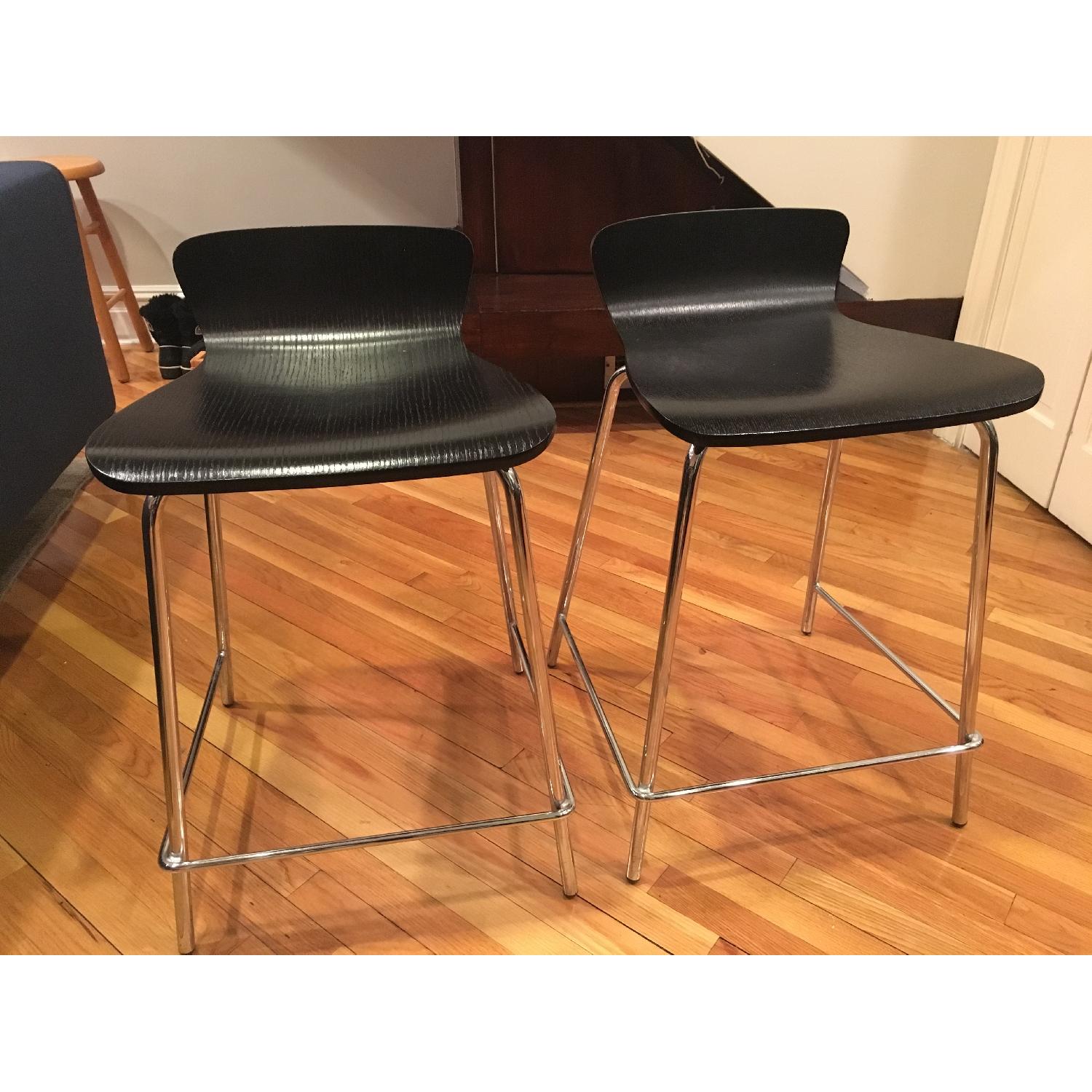 Crate & Barrel Modern Counter Stool - image-3