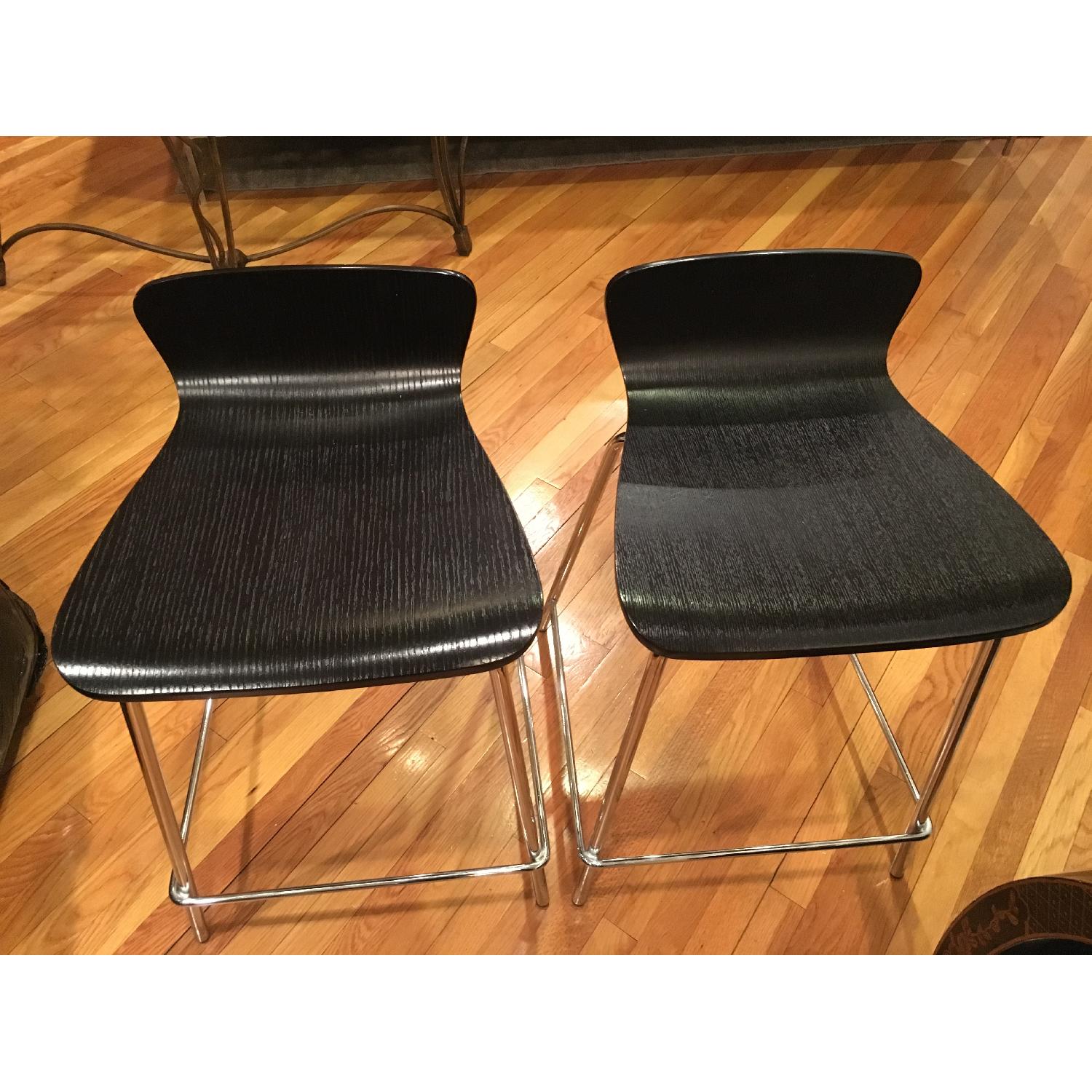 Crate & Barrel Modern Counter Stool - image-4