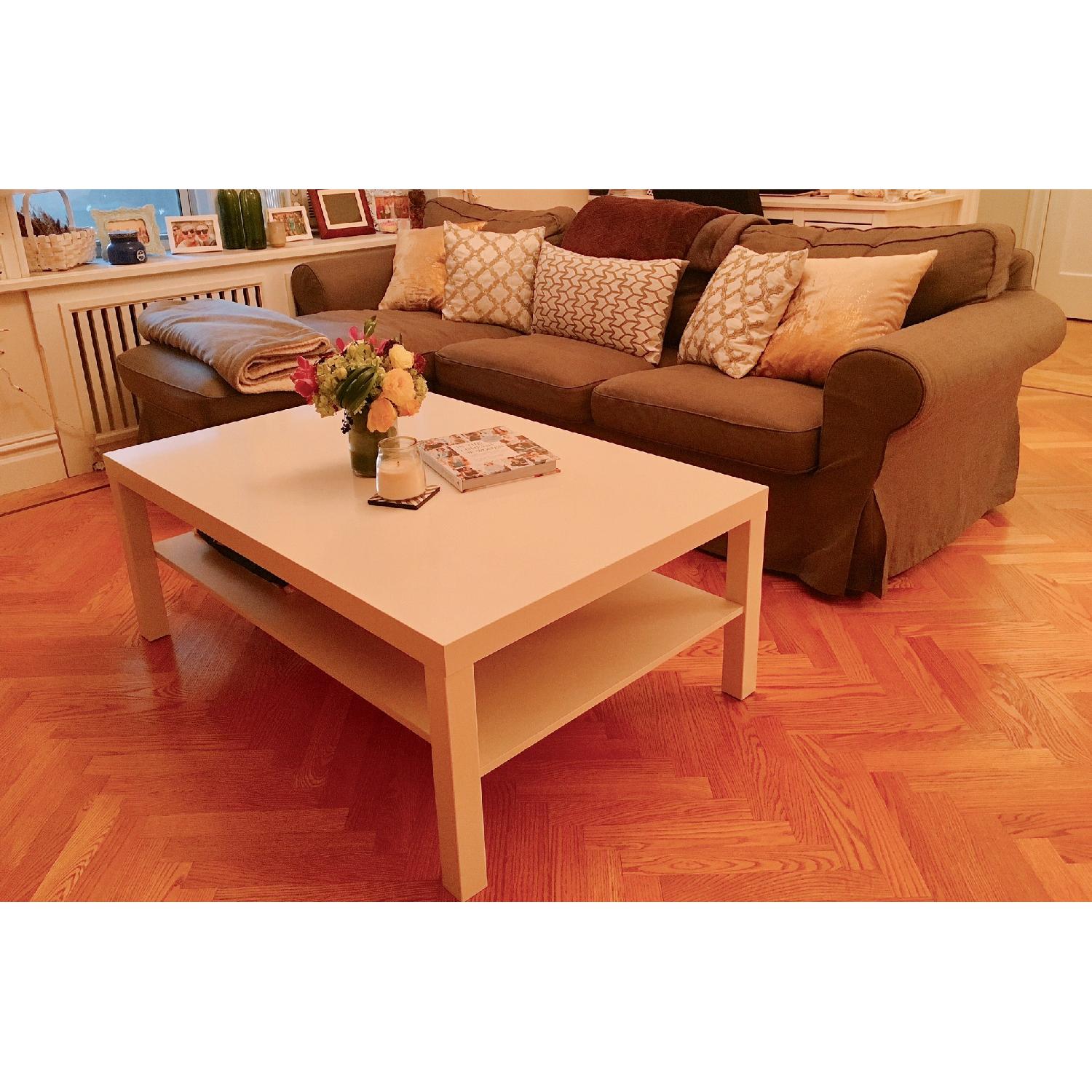 Ikea White Coffee Table - image-4