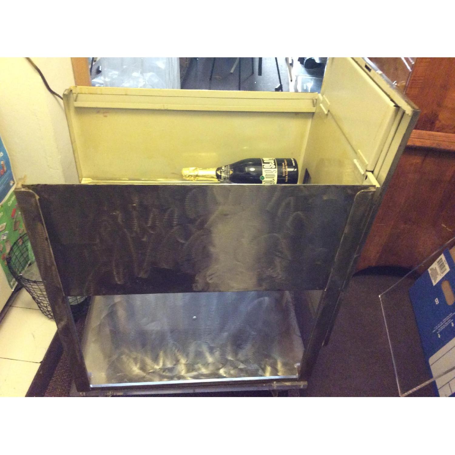 Industrial Style Metal File Cabinet/Cart - image-4