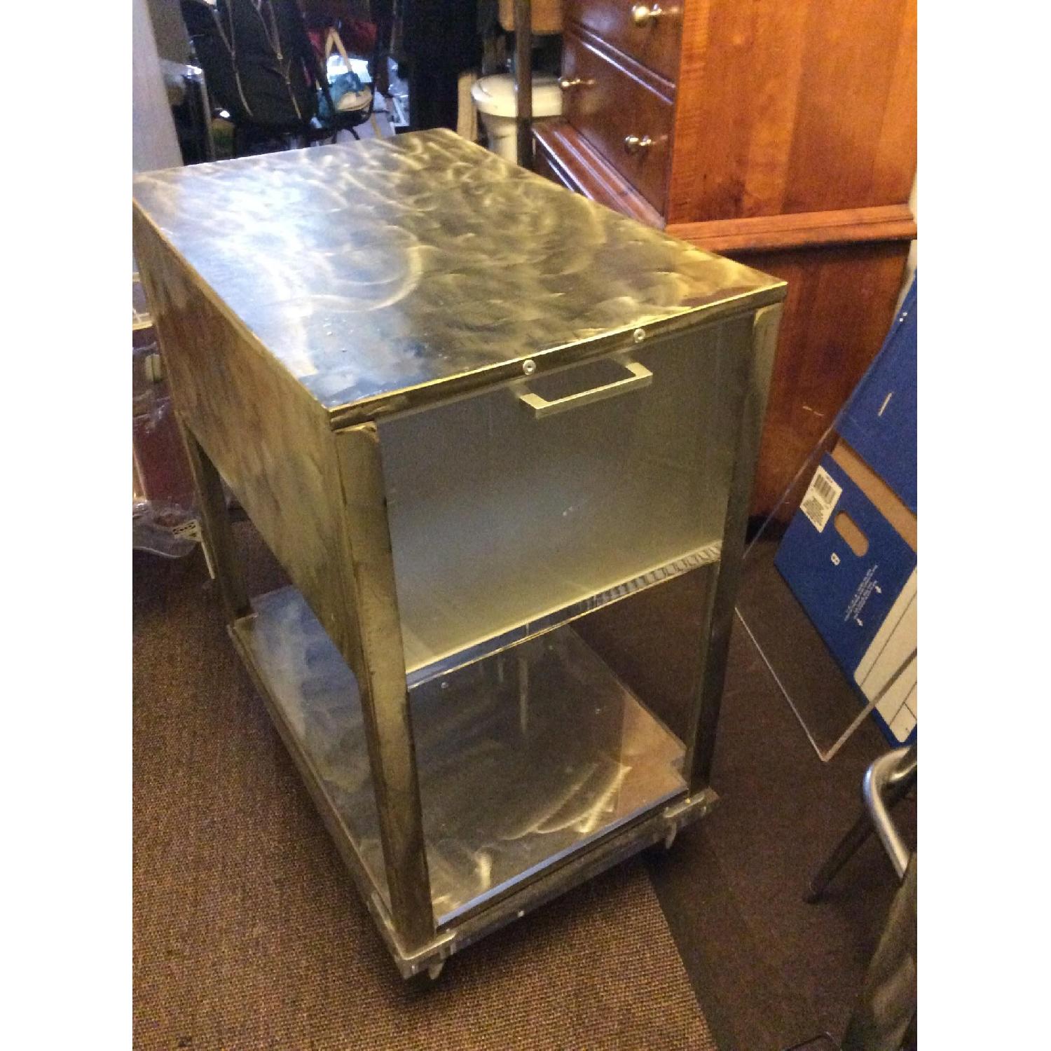 Industrial Style Metal File AptDeco