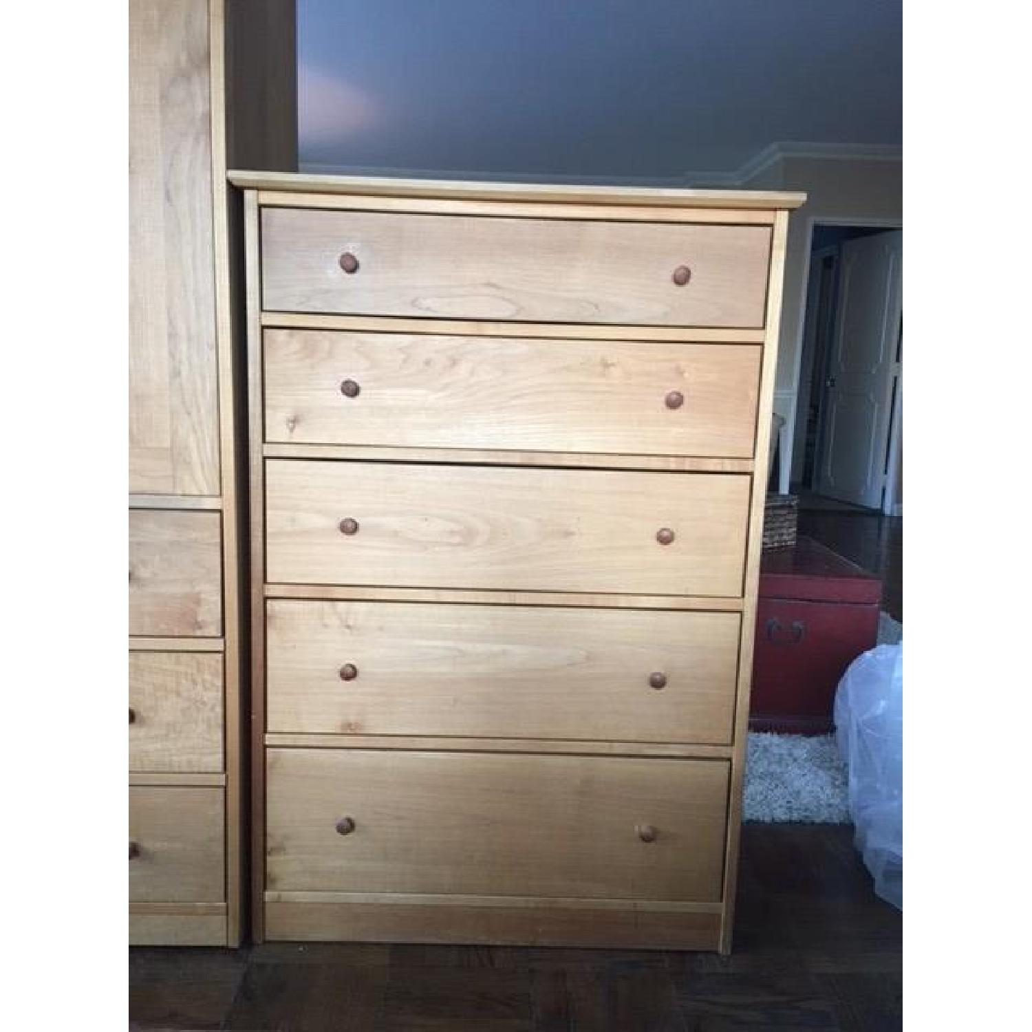 Scott Jordan Pacific Rim Woodworking Solid Maple 3 Piece Bedroom Set - image-1