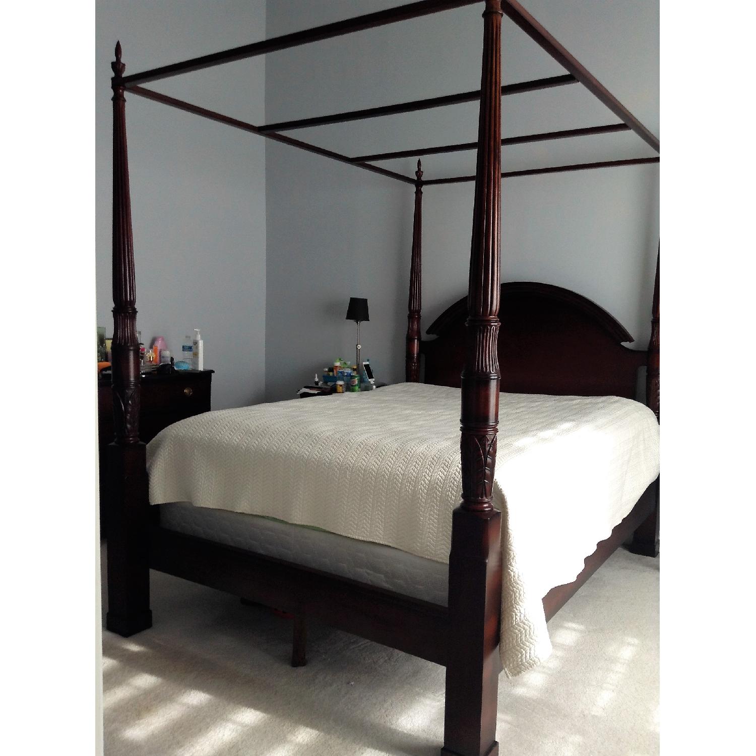 Bombay Company 4 Post Queen Size Bed - image-3