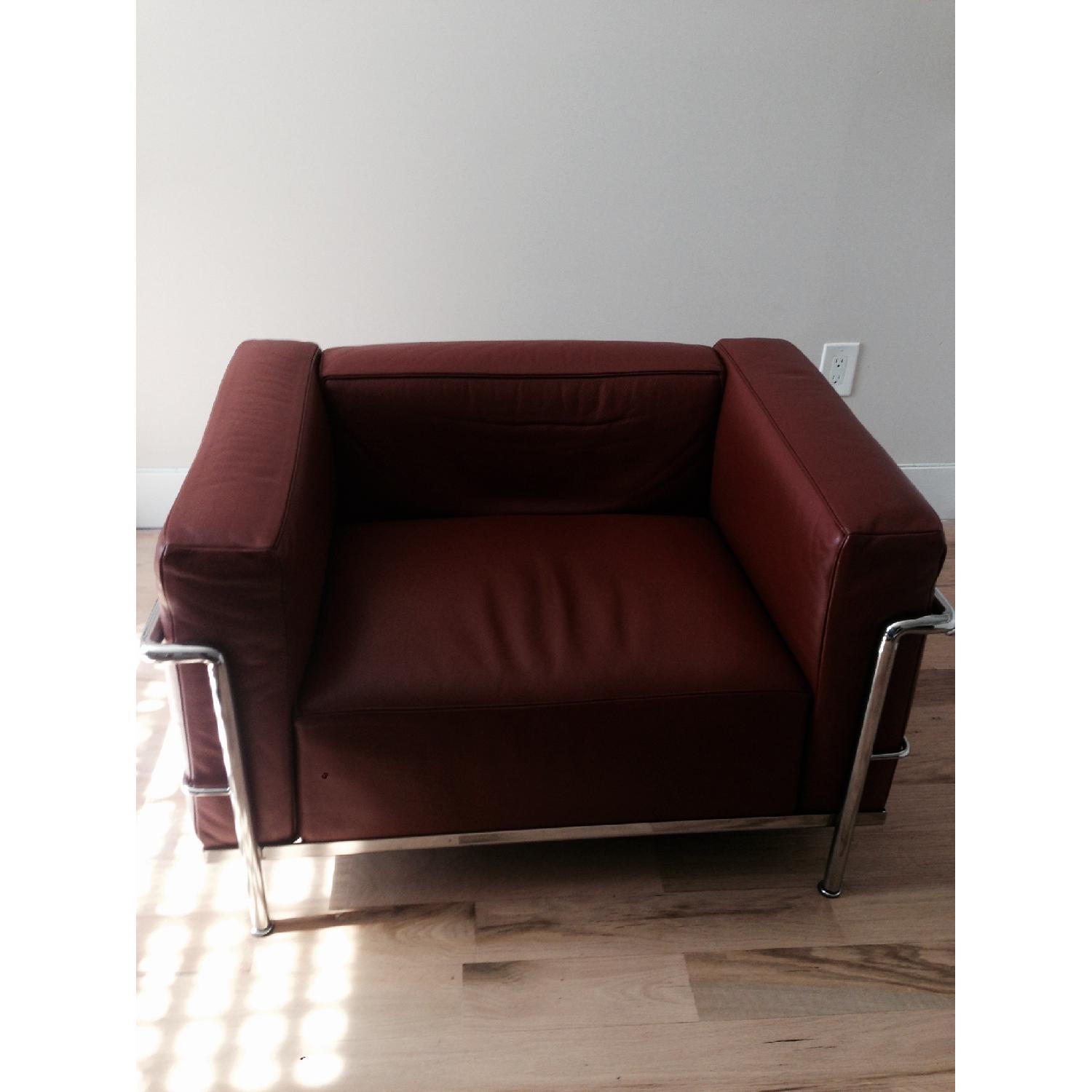 Cassina Le Corbusier LC3 Chair & LC2 Ottoman - image-14