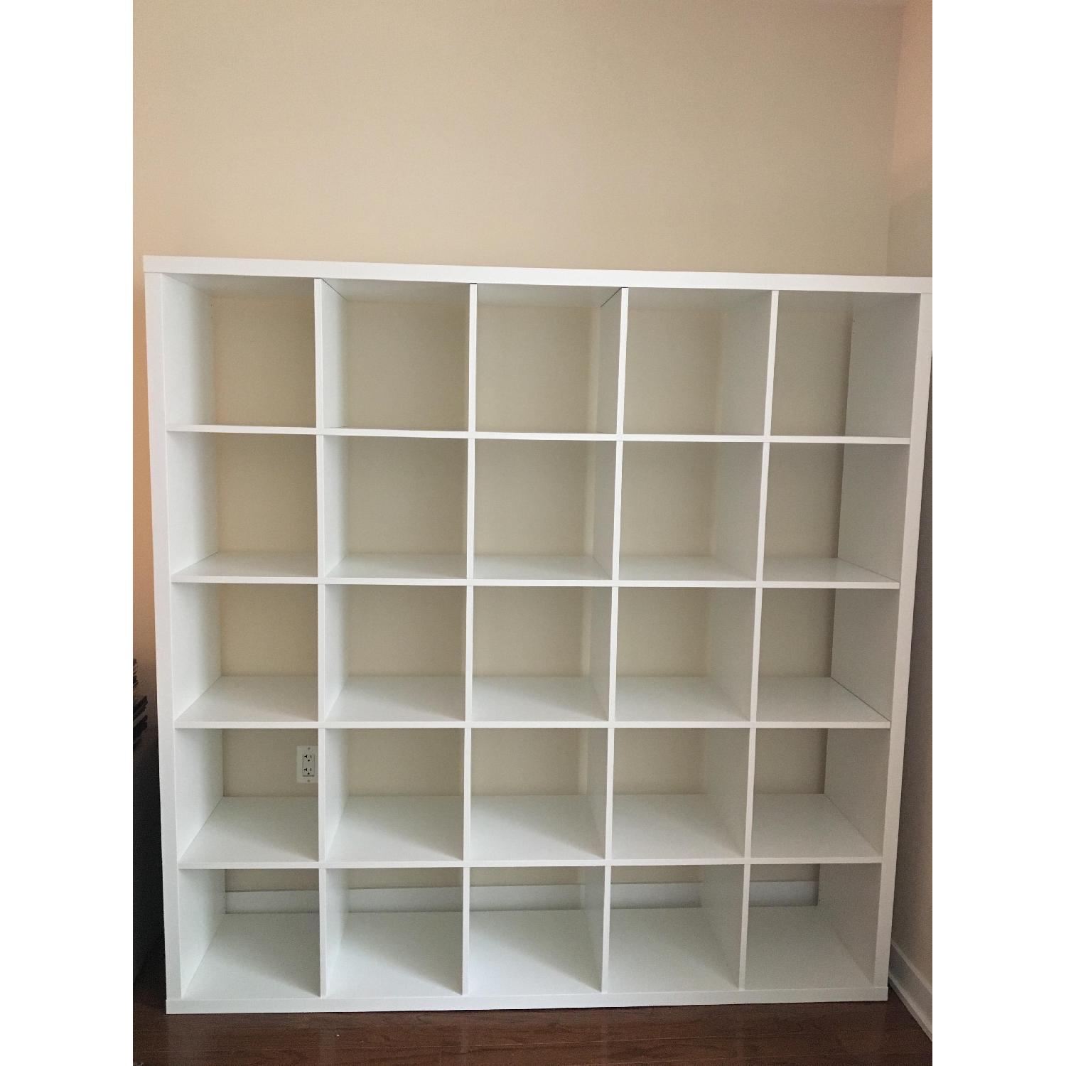 Ikea Kallax Shelving Unit in White - AptDeco