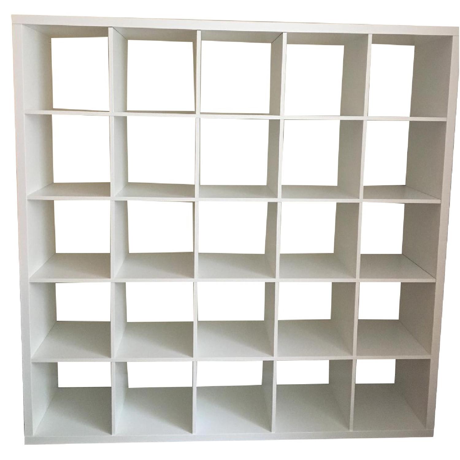Ikea Kallax Shelving Unit in White - AptDeco