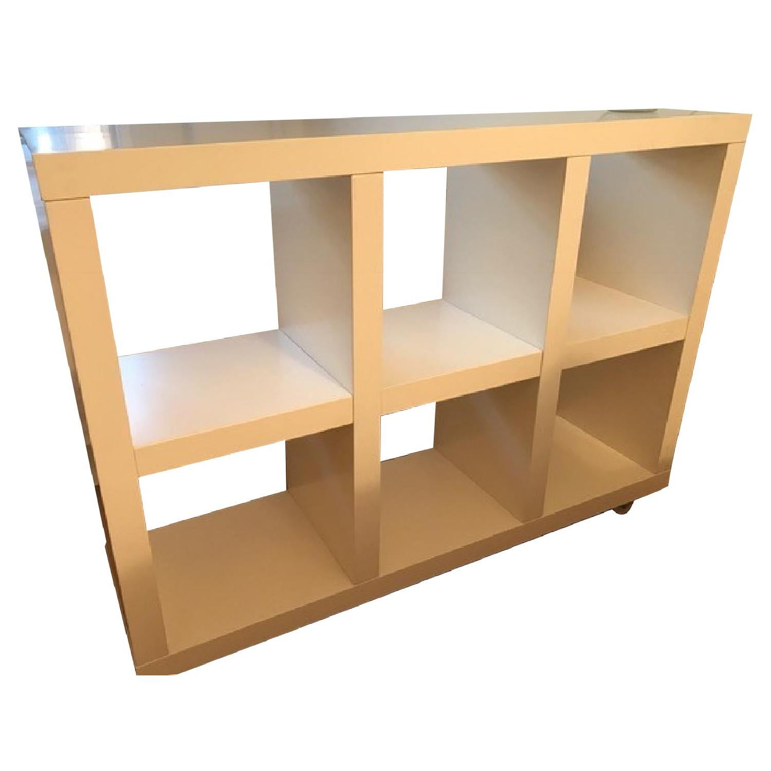 West Elm Rolling Storage Unit AptDeco