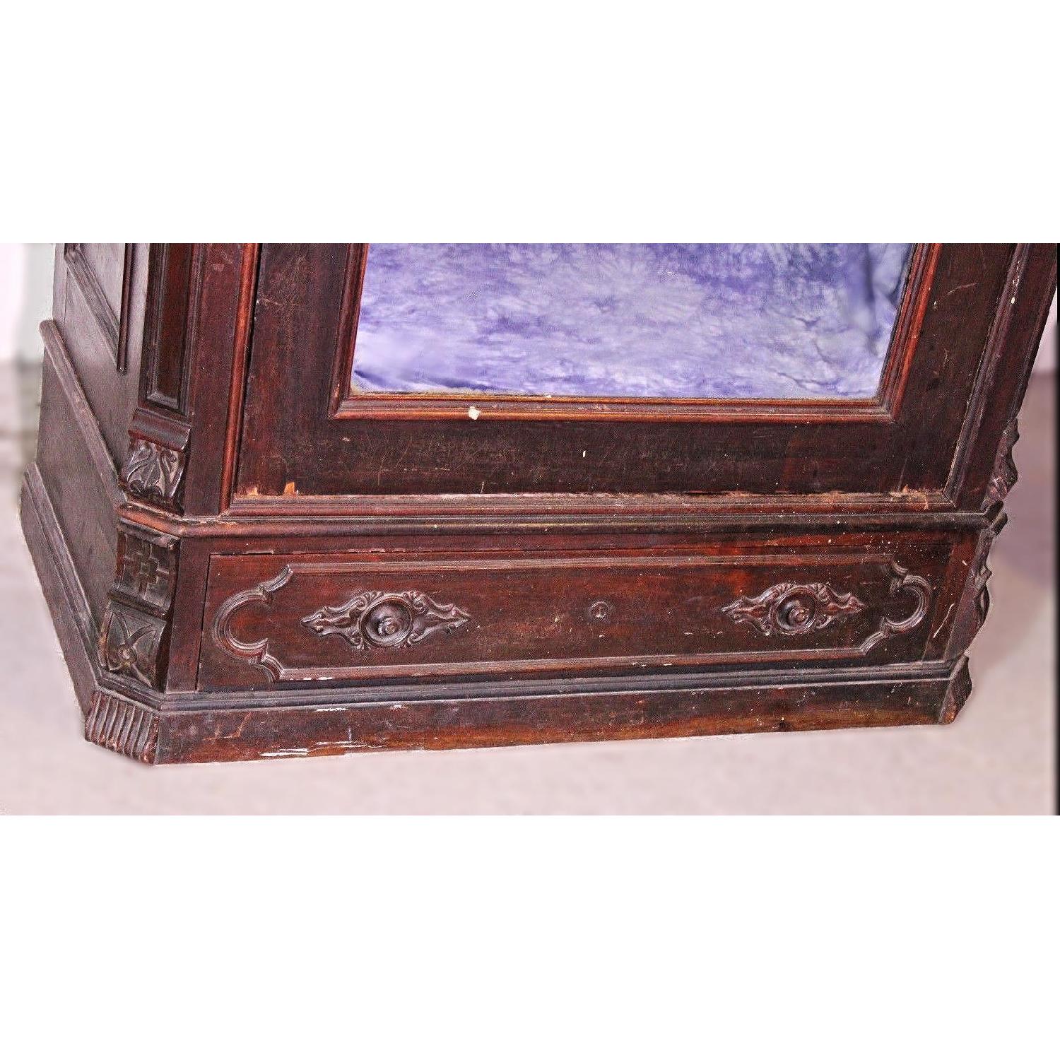 Early Antique Victorian American Armoire/Wardrobe - image-1