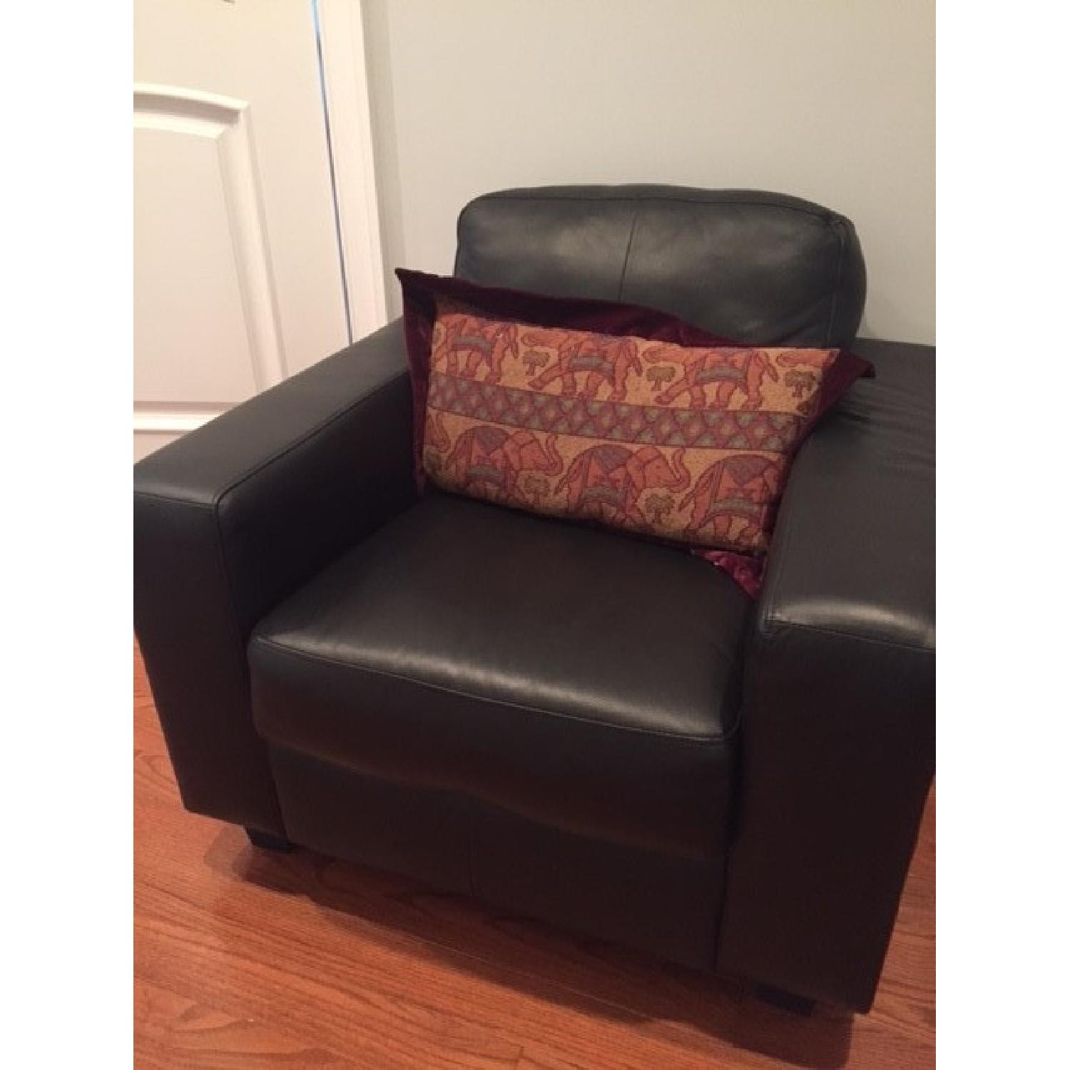Ikea Leather Armchair - image-6