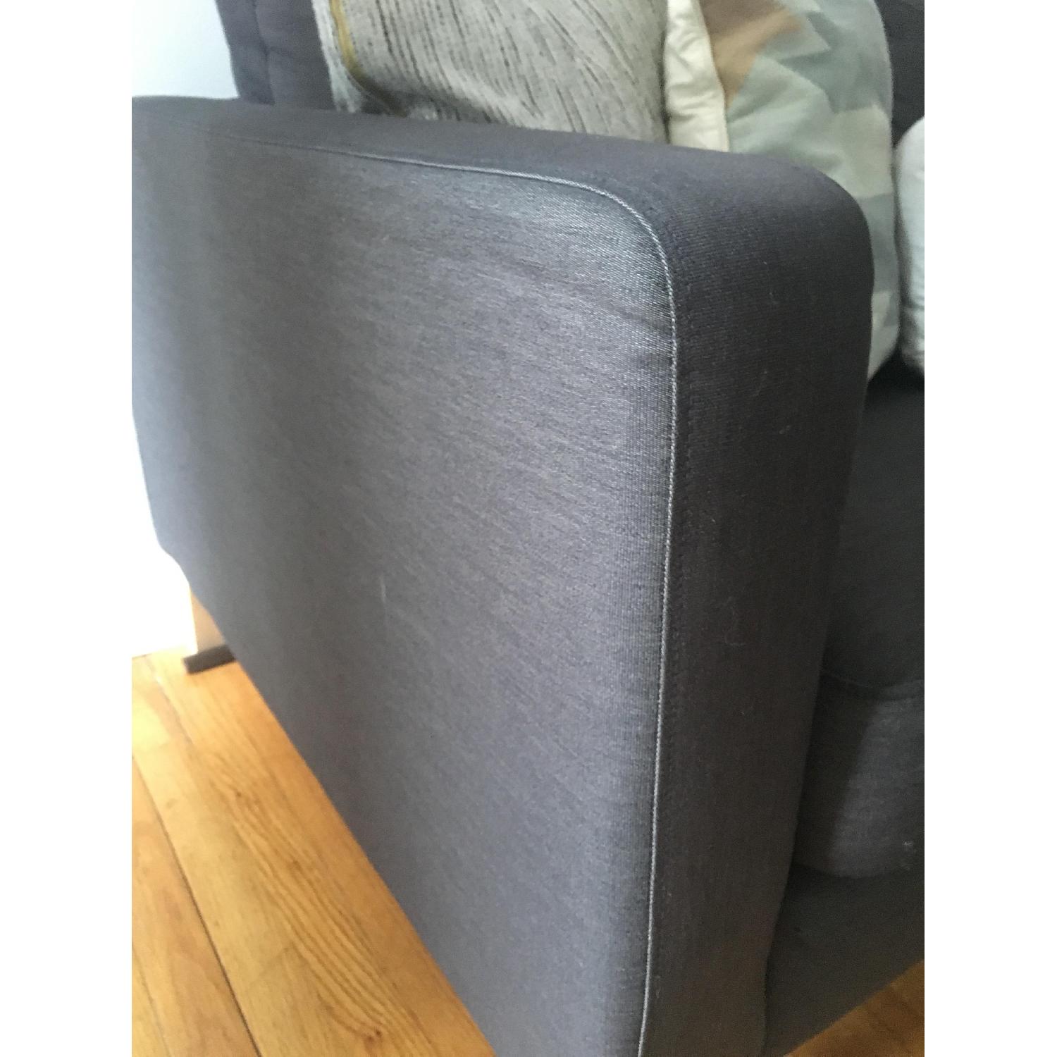 Ikea Karlstad Sectional Couch in Navy/Denim - image-6