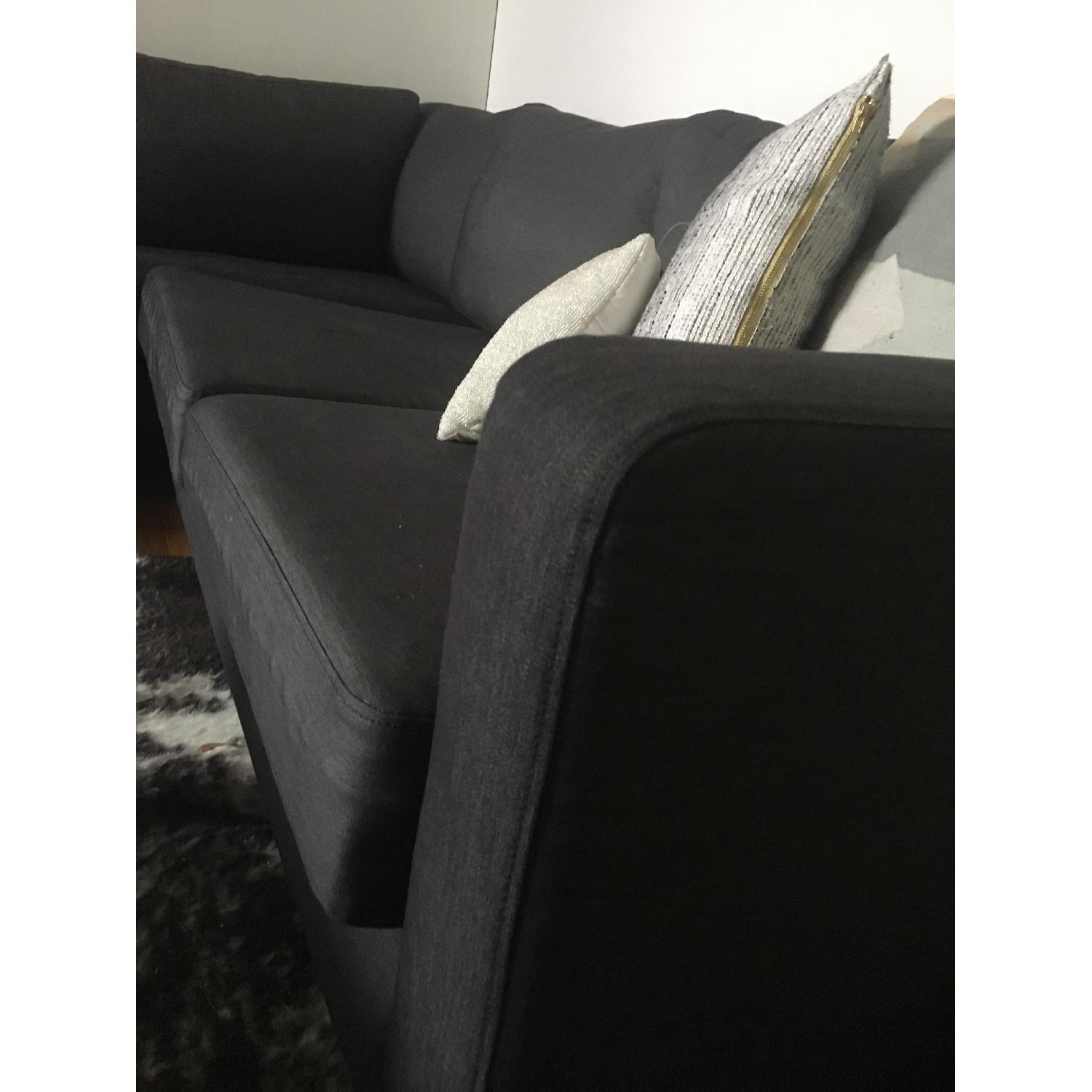 Ikea Karlstad Sectional Couch in Navy/Denim - image-8