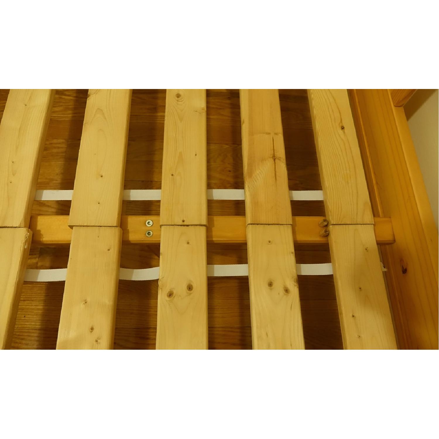 Ikea Fjellse Custom Full Size Bed Frame w/ Sultan Lade Slats - image-6