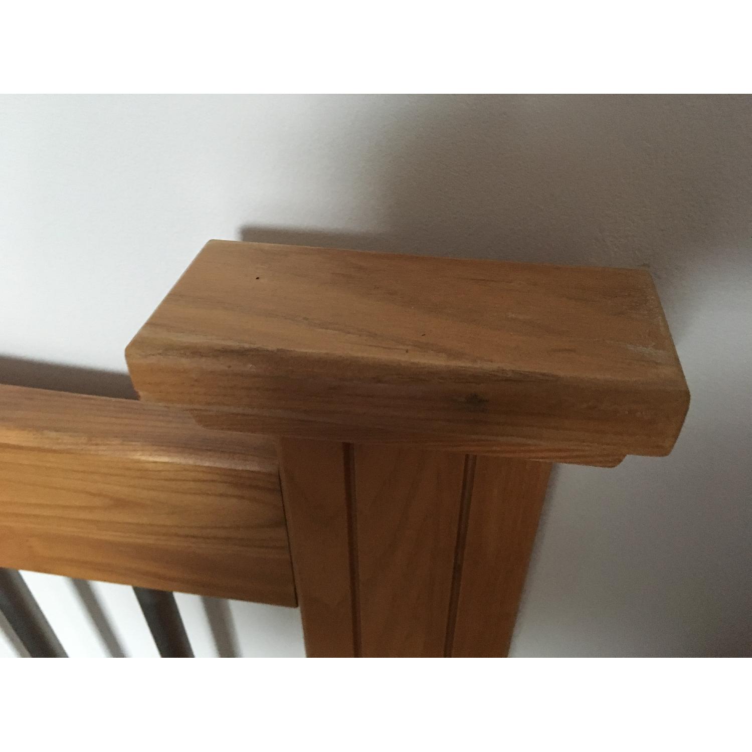 Raymour & Flanigan Queen Size Bed Frame - image-5