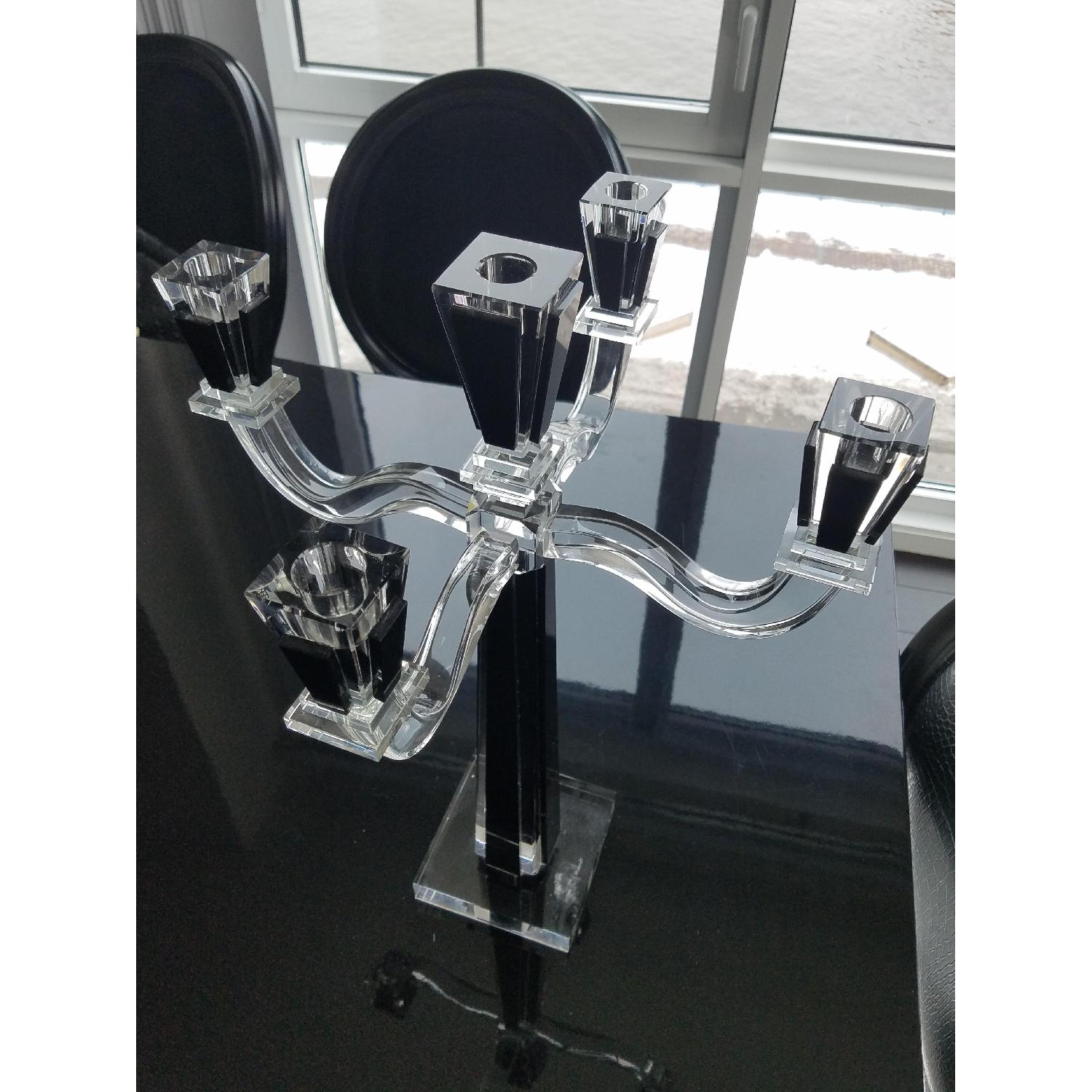 Godinger Art Deco Five Arm Candelabra - image-4