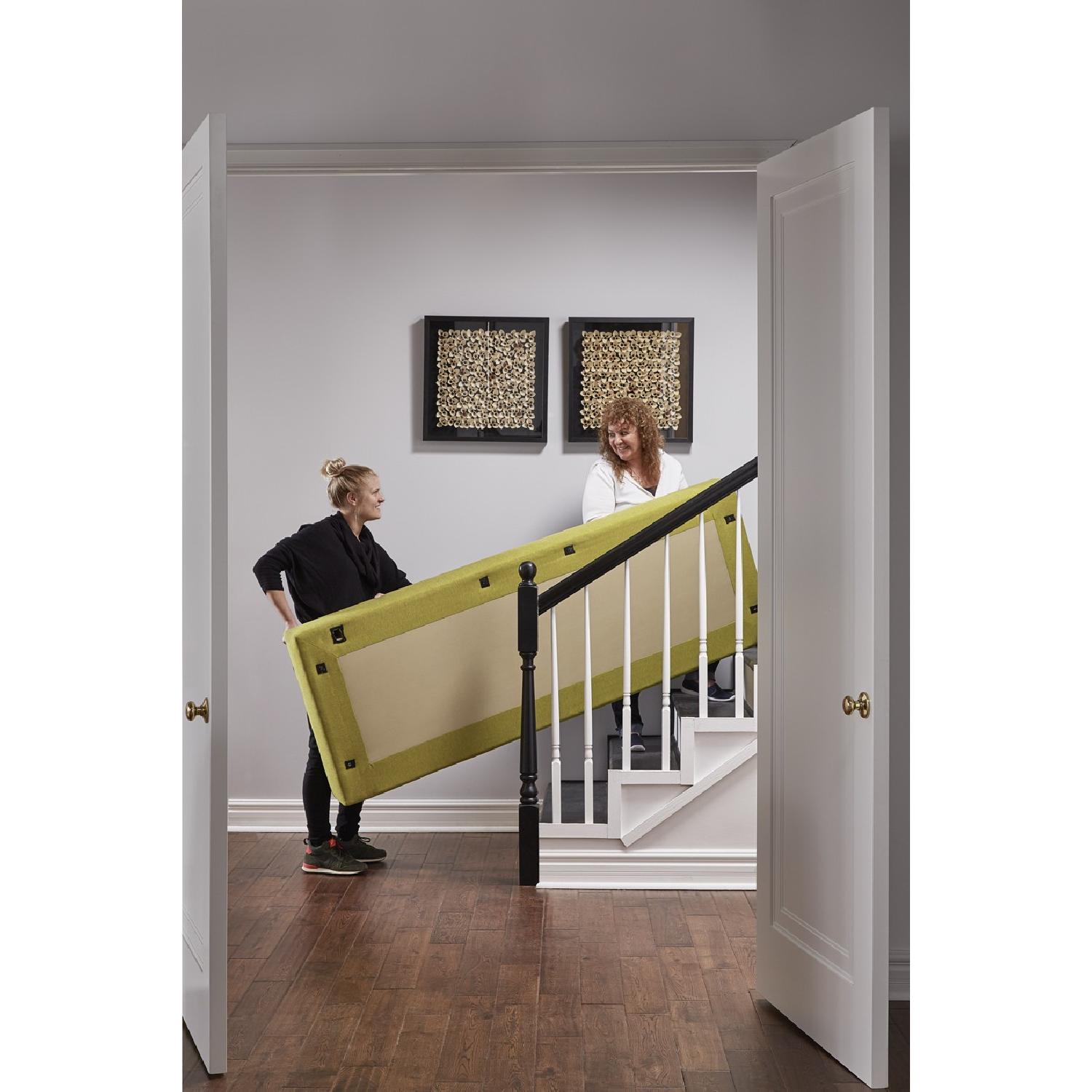 Simplicity Sofas Megan Solid Oak Frame Sofa w/ Box T Cushions - image-3